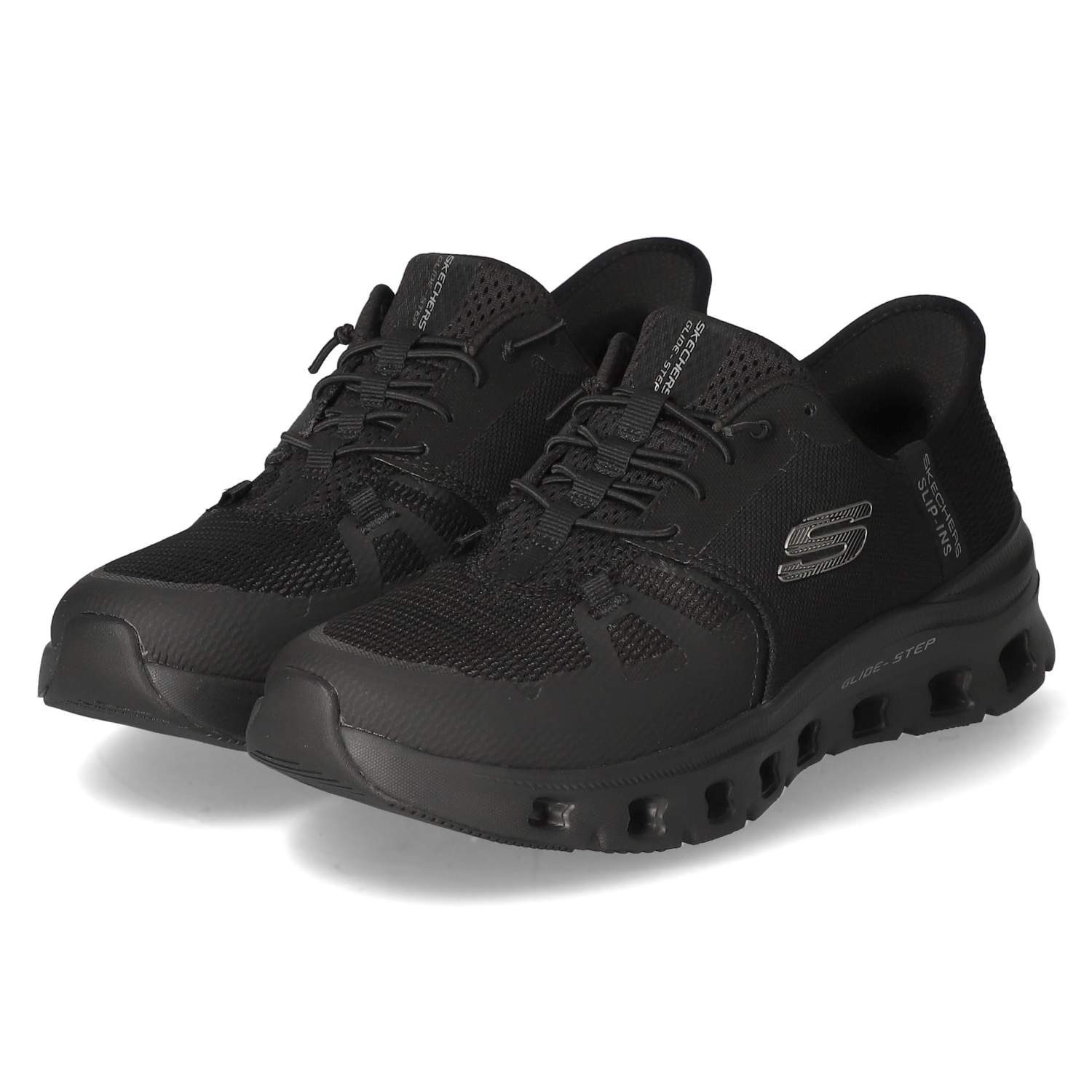 Skechers Skechers 150420 BBK Damen Textil & Synthetik schwarz Schnürschuh günstig online kaufen