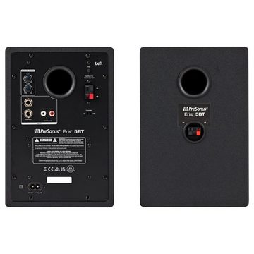 Presonus Eris 5BT Studio Monitor-Boxen 2nd Gen PC-Lautsprecher (Bluetooth 5.0, 100 W, mit Boxen-Füße)