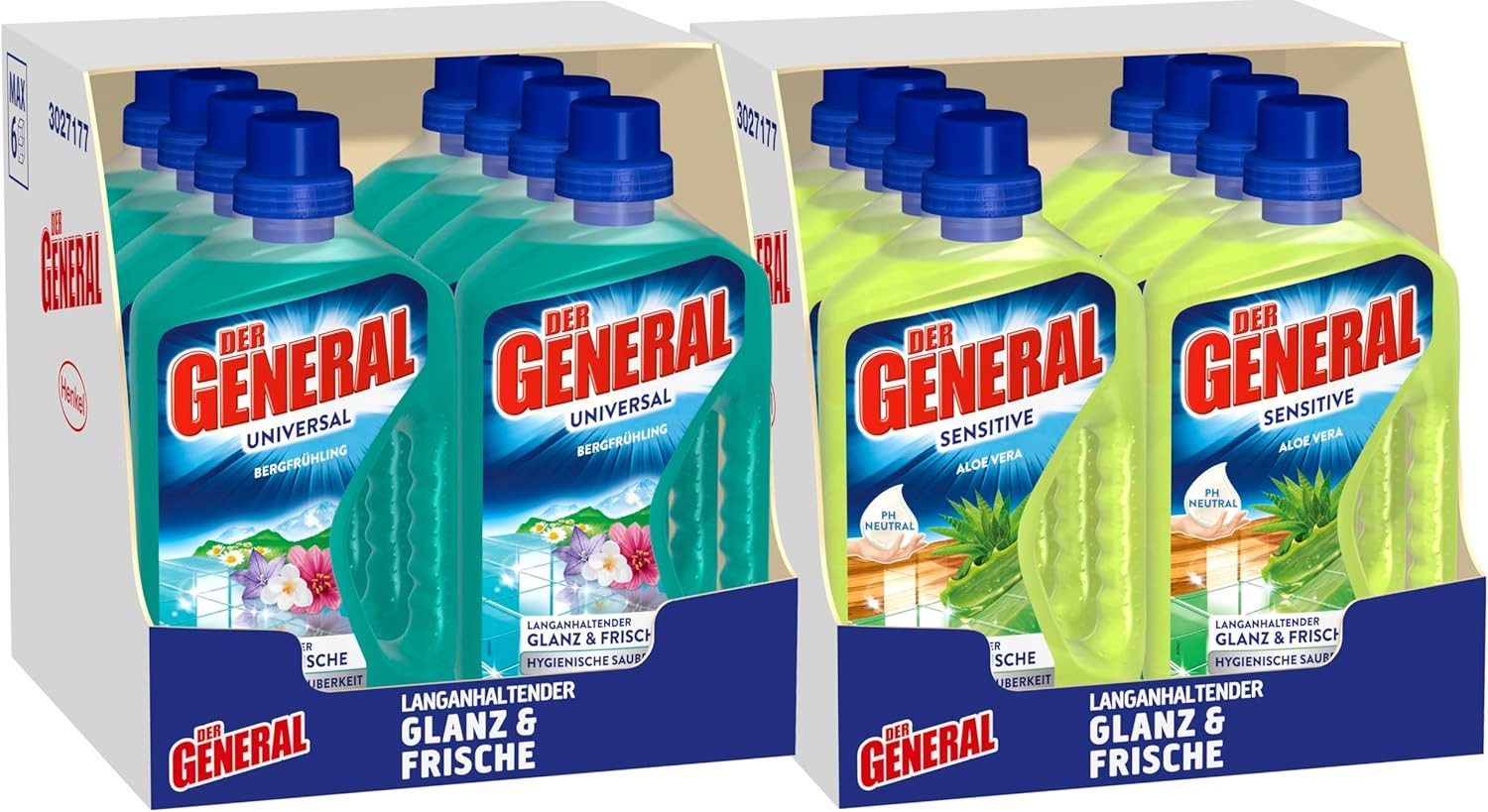 Der General Der General Universal & Sensitive Allzweckreiniger Vorrat 16 Allzweckreiniger