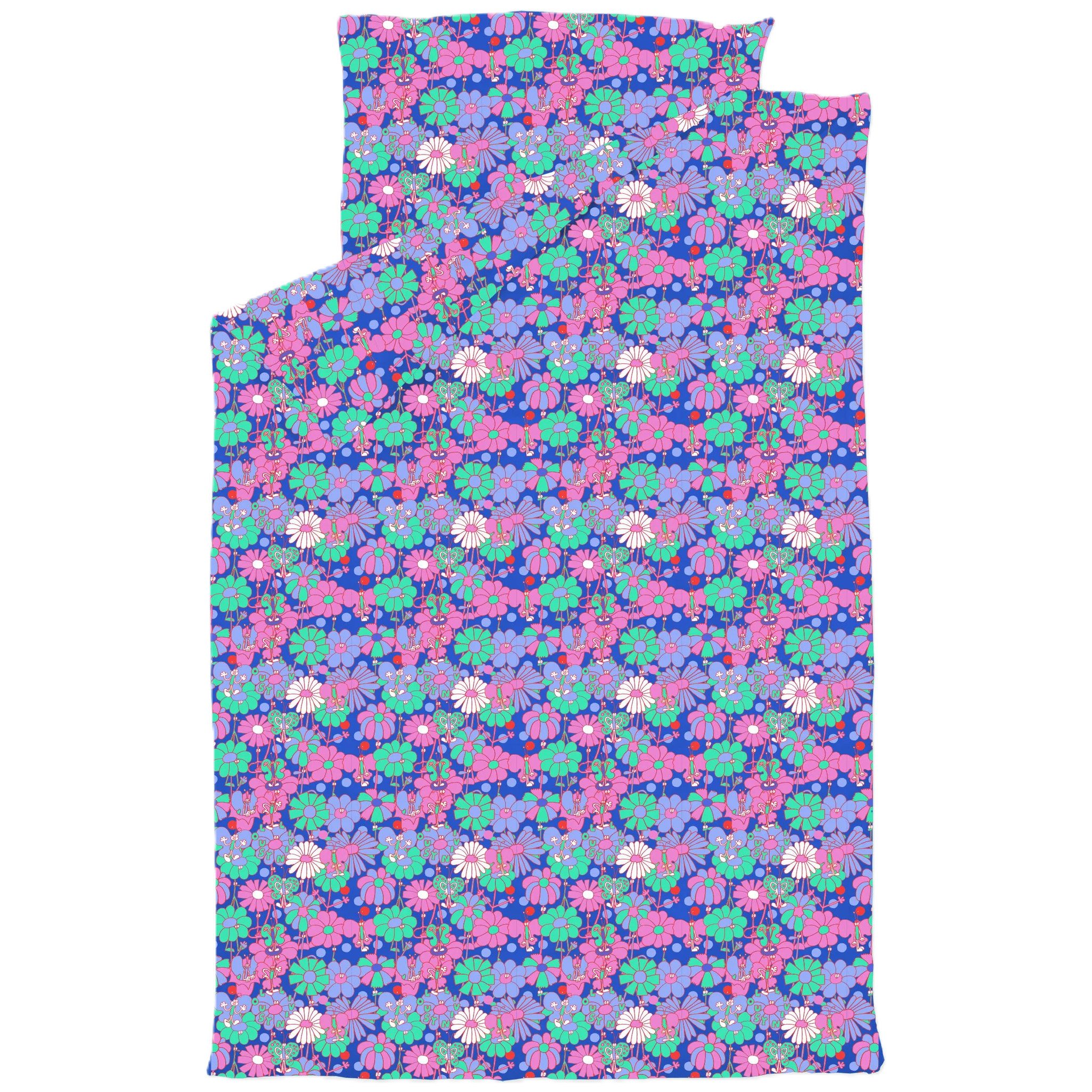 Lousy Livin Bettwäsche Lousy Livin Bedlinen Butterfly Dazzling Blue, 2 teilig, Lieferung im Lousy Livin Premium Karton