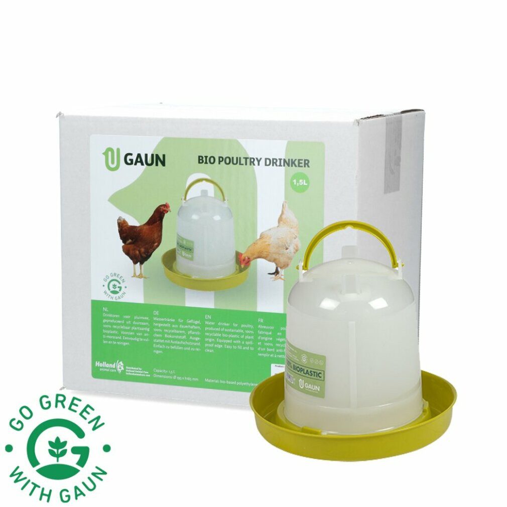 Gaun Vogeltränke Geflügel Tränke 10 l Bio green lemon