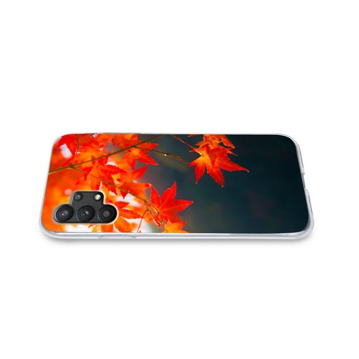 MuchoWow Handyhülle Herbstblätter in Japan Handyhülle Samsung Galaxy A32 5G Smartphone-Bumper Print Handy UK9905