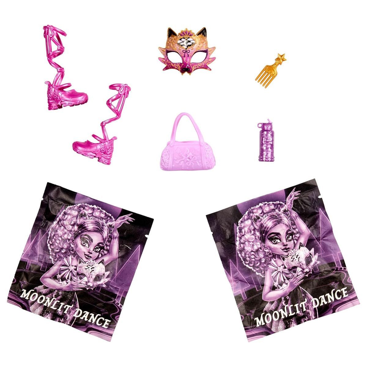 Mattel® Stehpuppe MattelHYV64sort.-MonsterHigh-Buried Secrets-1MysteryPuppe&Zubehör,ver