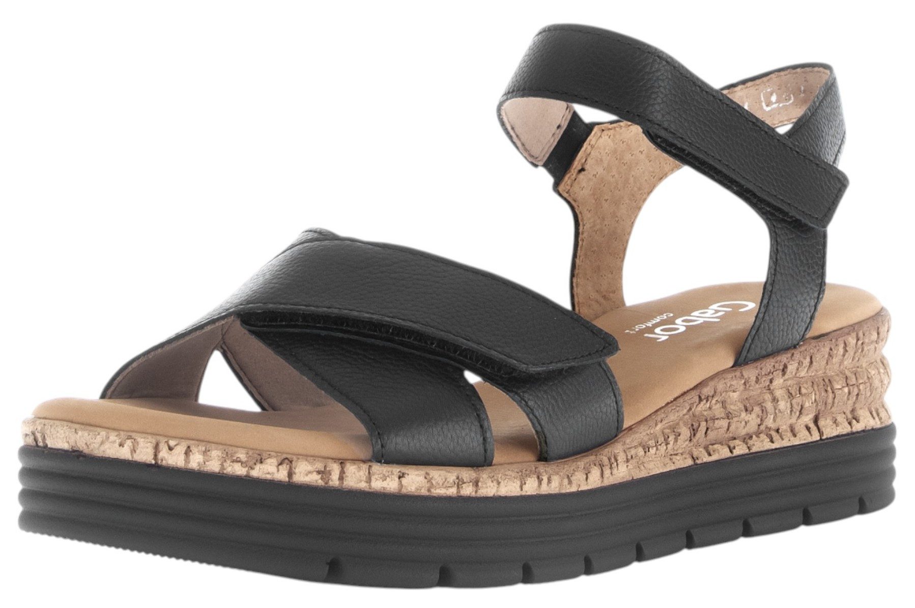 62.704 57 Schwarz Sandale