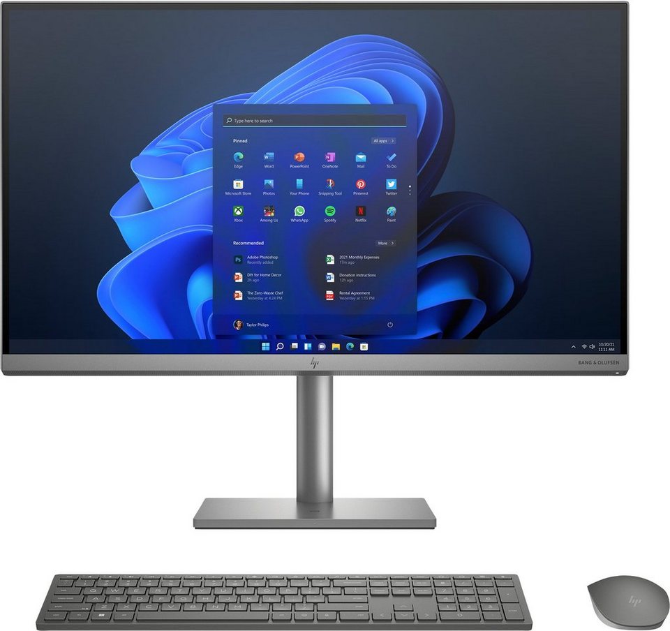 HP HP ENVY All-in-One 27-cp0001ngBundle All-in-One PC (27 Zoll, Intel® Core  i7 12700, RTX 3060, 32 GB RAM, 2000 GB SSD)