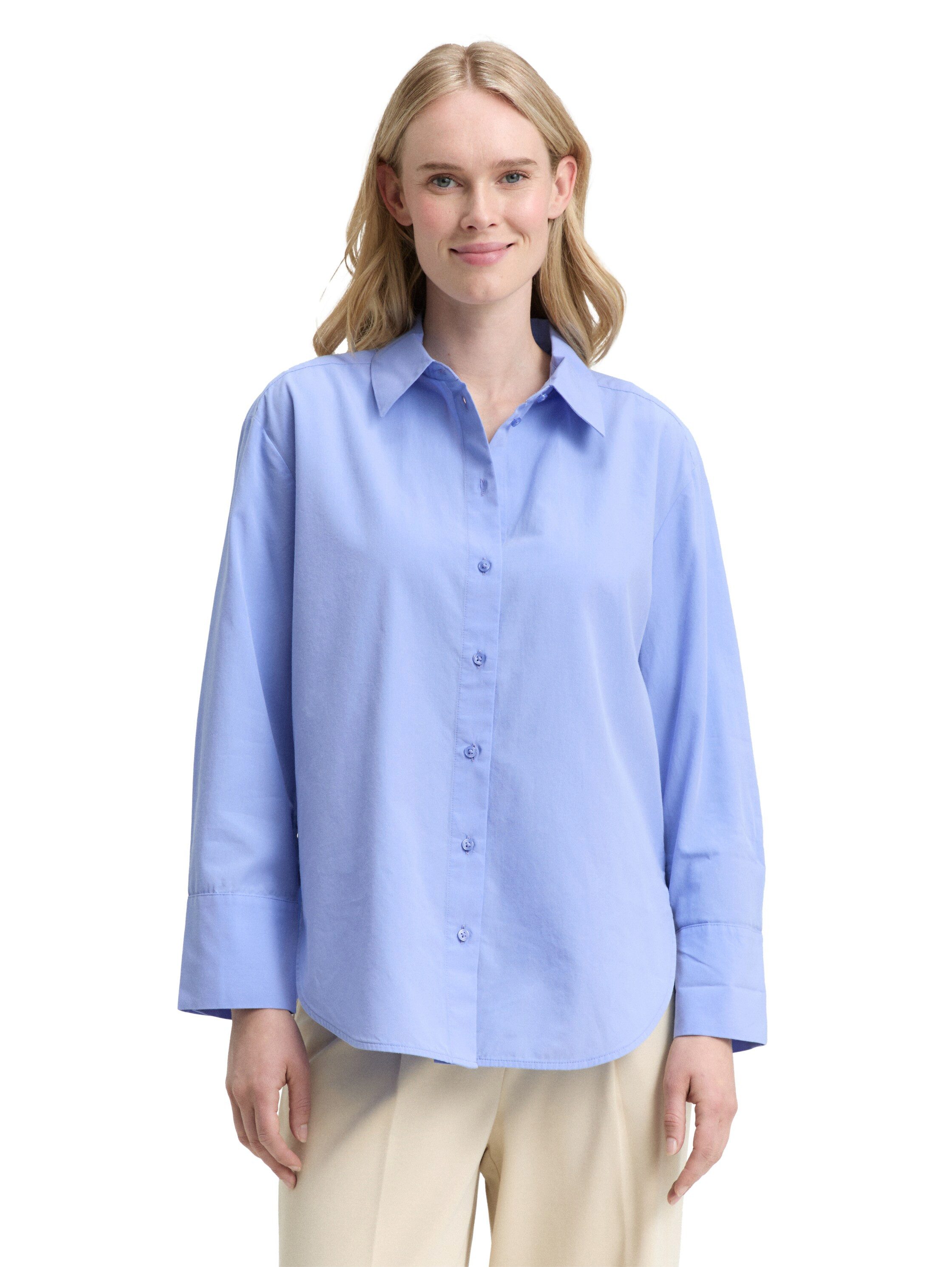 TOM TAILOR Hemdbluse mit Manschetten günstig online kaufen