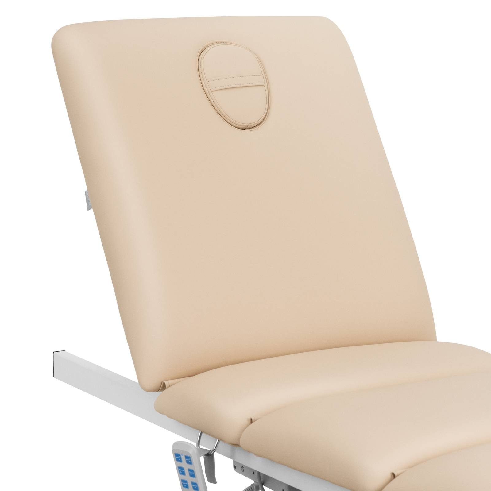 Physa Massageliege Elektrische Kosmetikliege 200 kg Beige/Golden Behandlungsliege, Beige, Golden