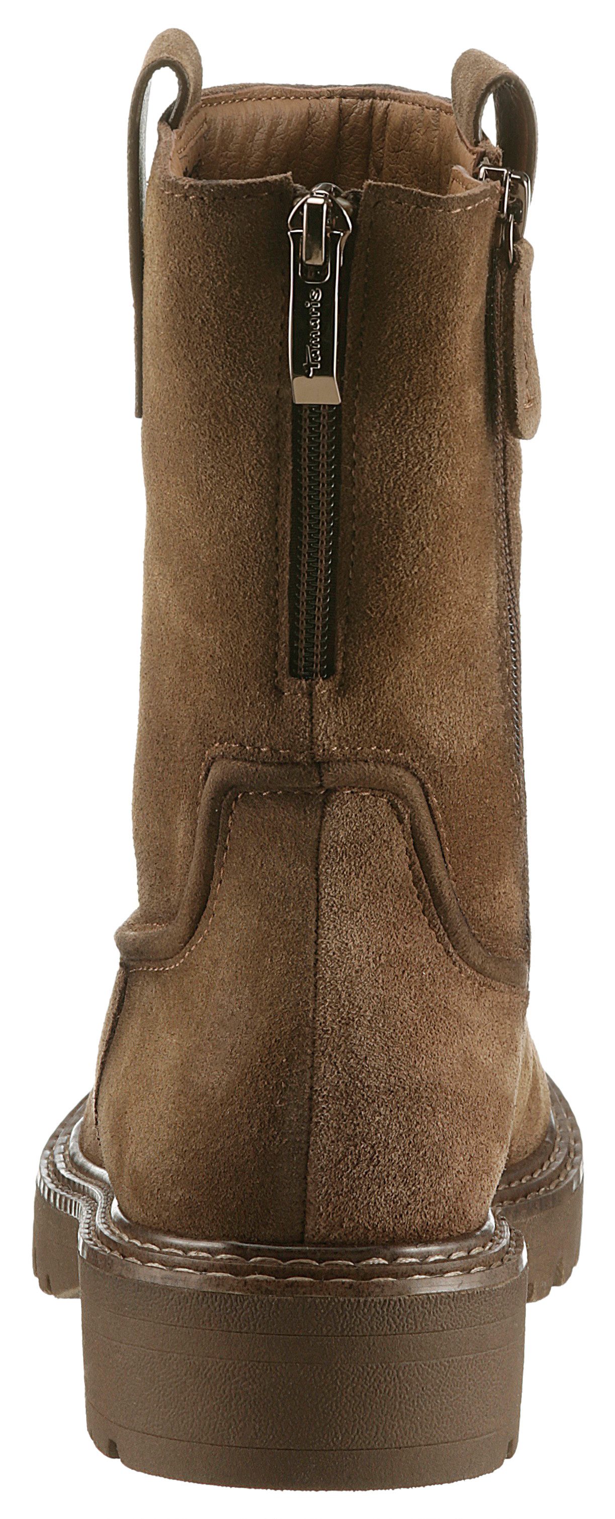 Tamaris Stiefelette, Blockabsatz, Westernboots mit Ziernähten günstig online kaufen