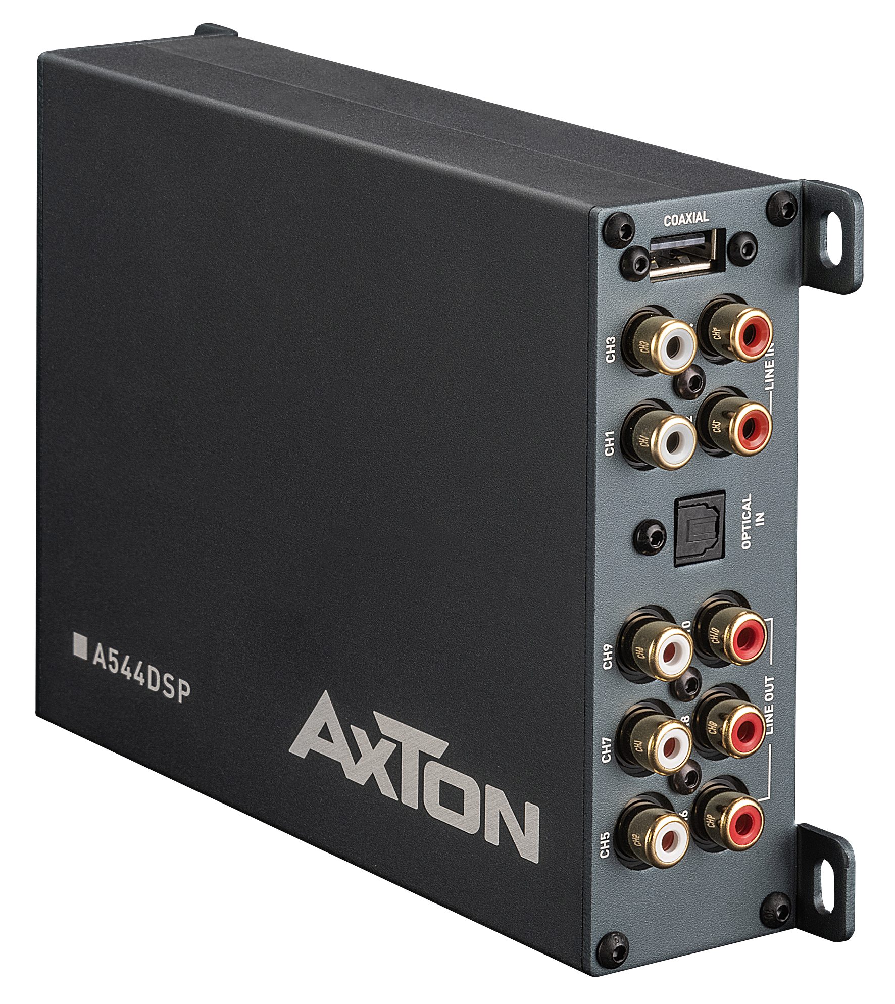 Axton A544DSP 10 Kanal DSP-Verstärker 4x50 Watt Hi-Res fähig Endverstärker