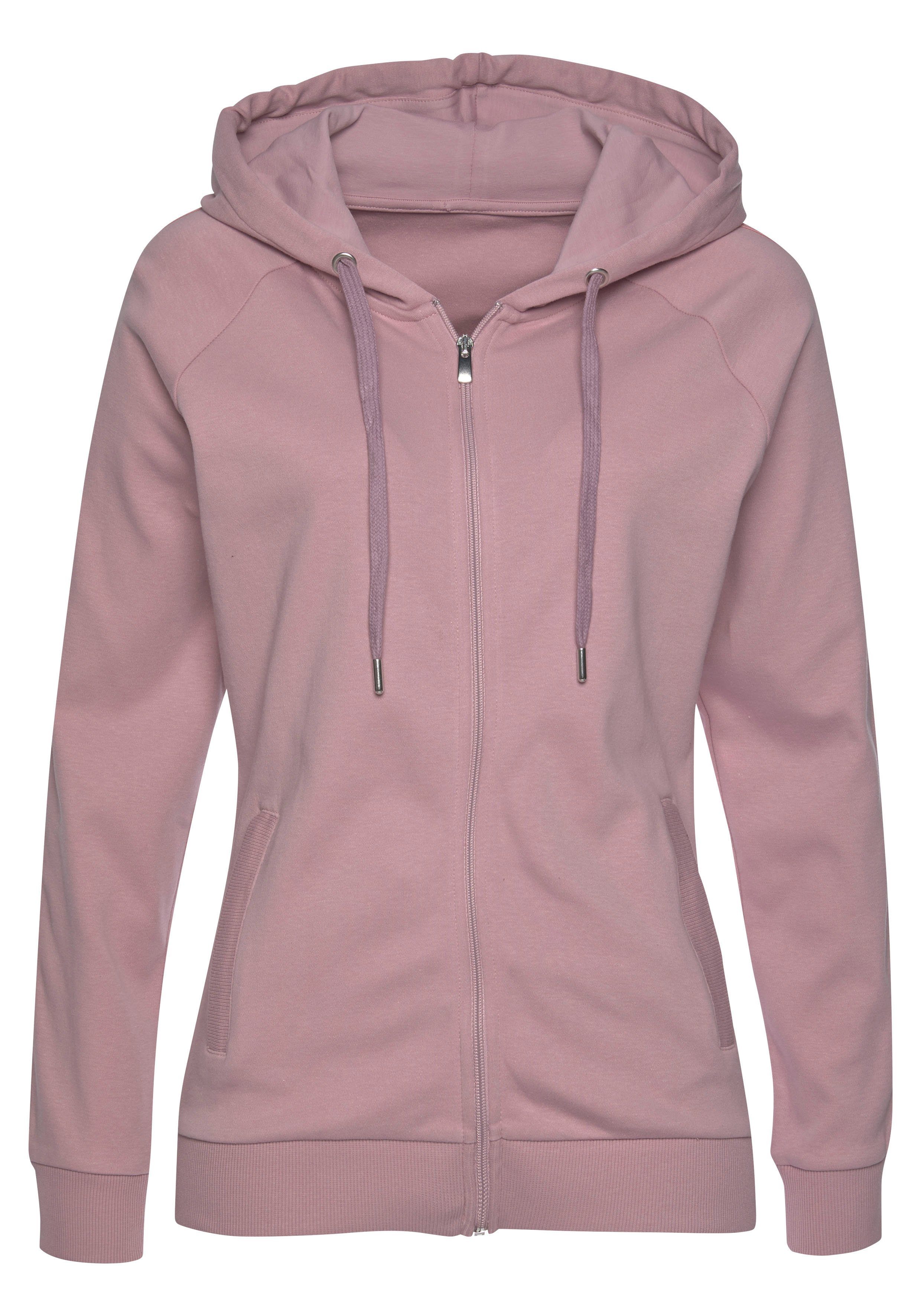 LASCANA ACTIVE Trainingsjacke mit Logo Tape an den Ärmeln