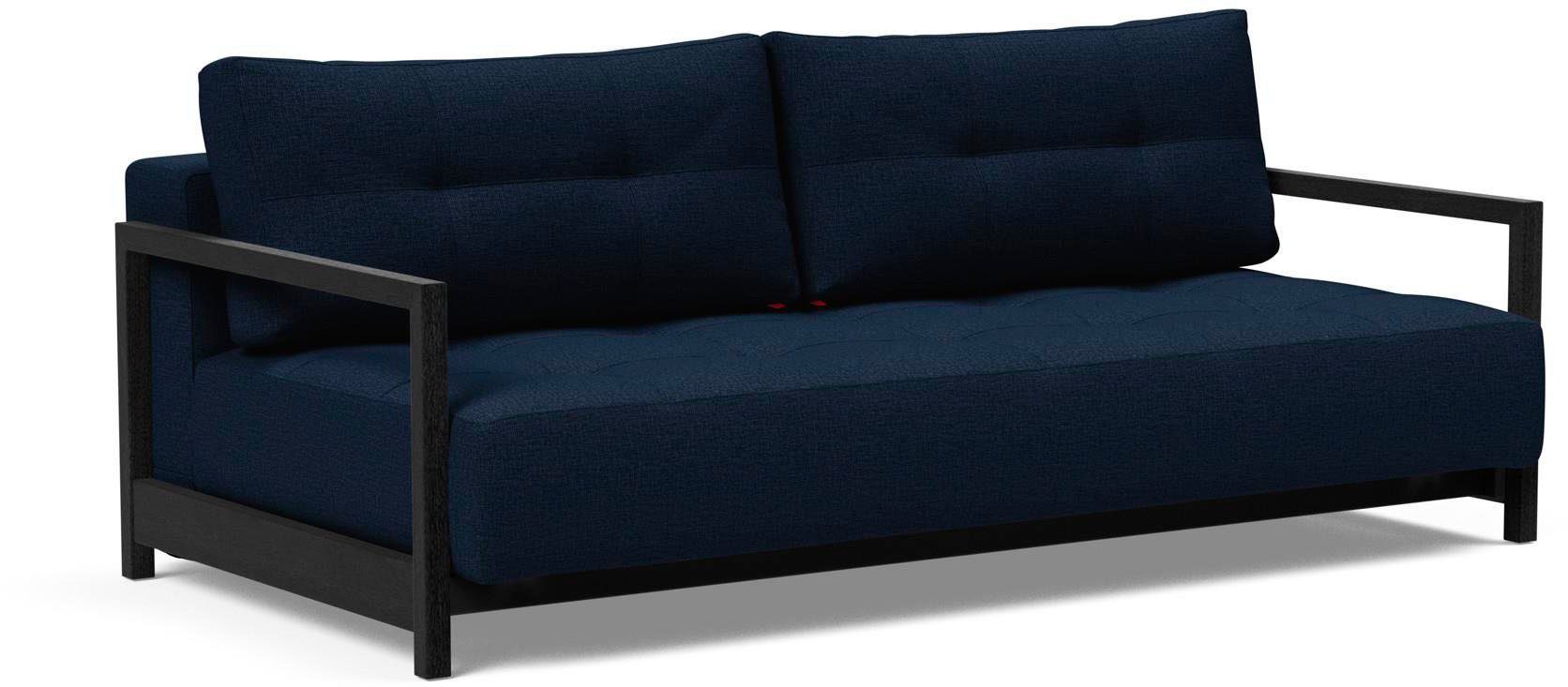 INNOVATION LIVING ™ Schlafsofa Bifrost - Extrabreite Liegefläche & hochwertige Schlaffunktion, Als Einzel- und Doppelbett verwendbar, bequem und komfortabel