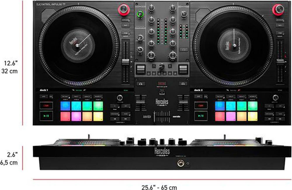 HERCULES DJ Controller DJ Control Inpulse T7