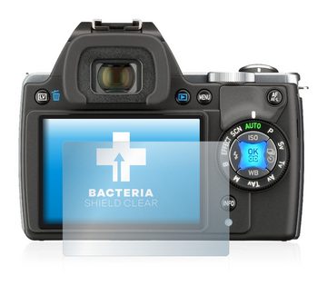 upscreen Schutzfolie für Pentax K-S1, Displayschutzfolie, Folie Premium klar antibakteriell