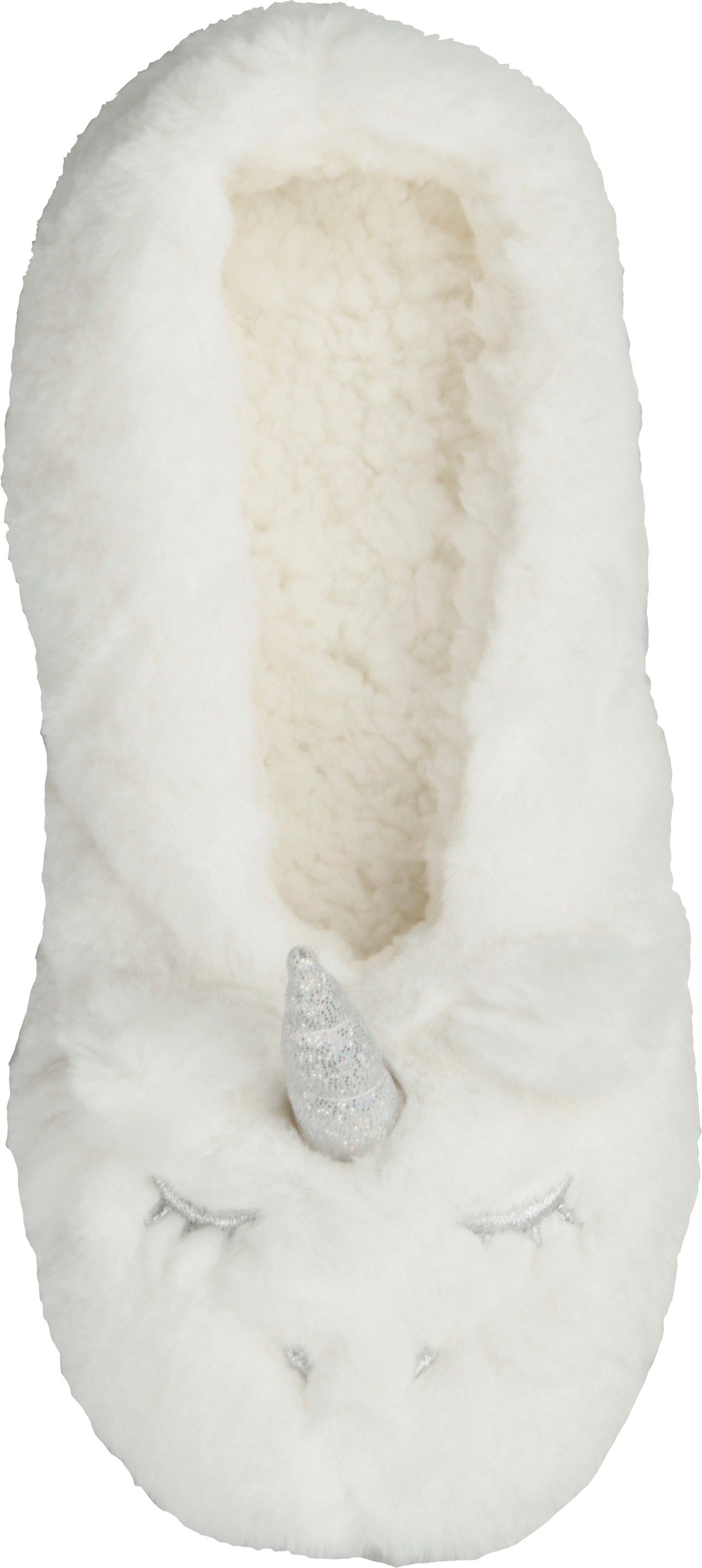 Capelli New York Шкарпетки для дому (1-Paar) mit glitzerndem Einhorn-Horn