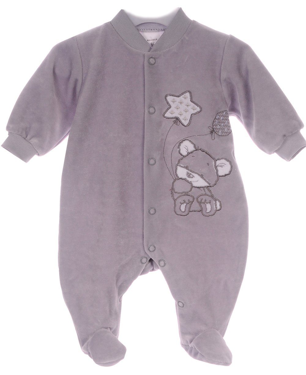Kinder Jungen (Gr. 50 - 92) La Bortini Strampler Strampler Overall Baby Anzug Schlafanzug Einteiler 46 50 56 62 68