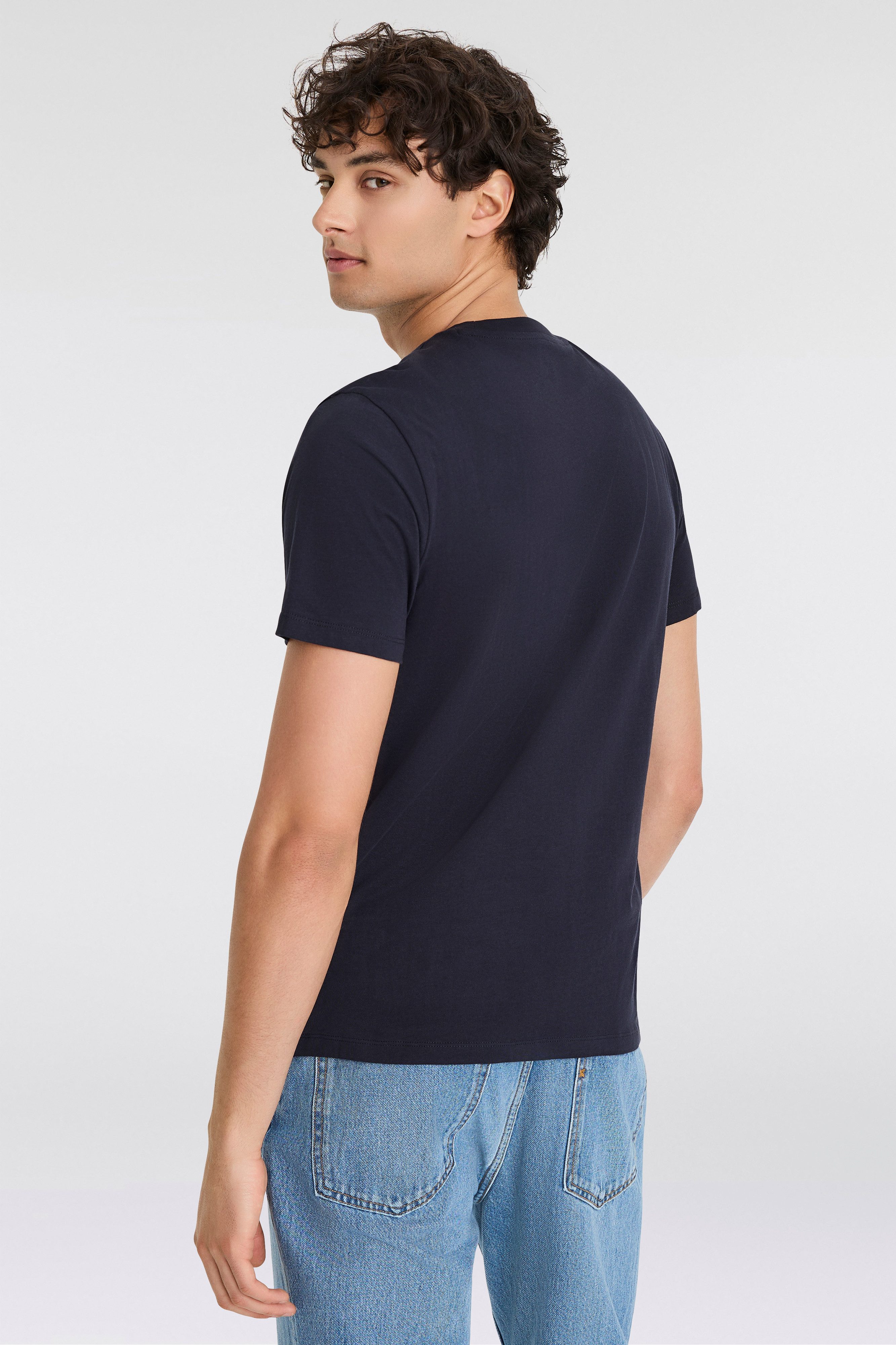 Replay Herren Rundhals T-Shirt BASIC JERSEY BIG 30/1 Regular Fit günstig online kaufen