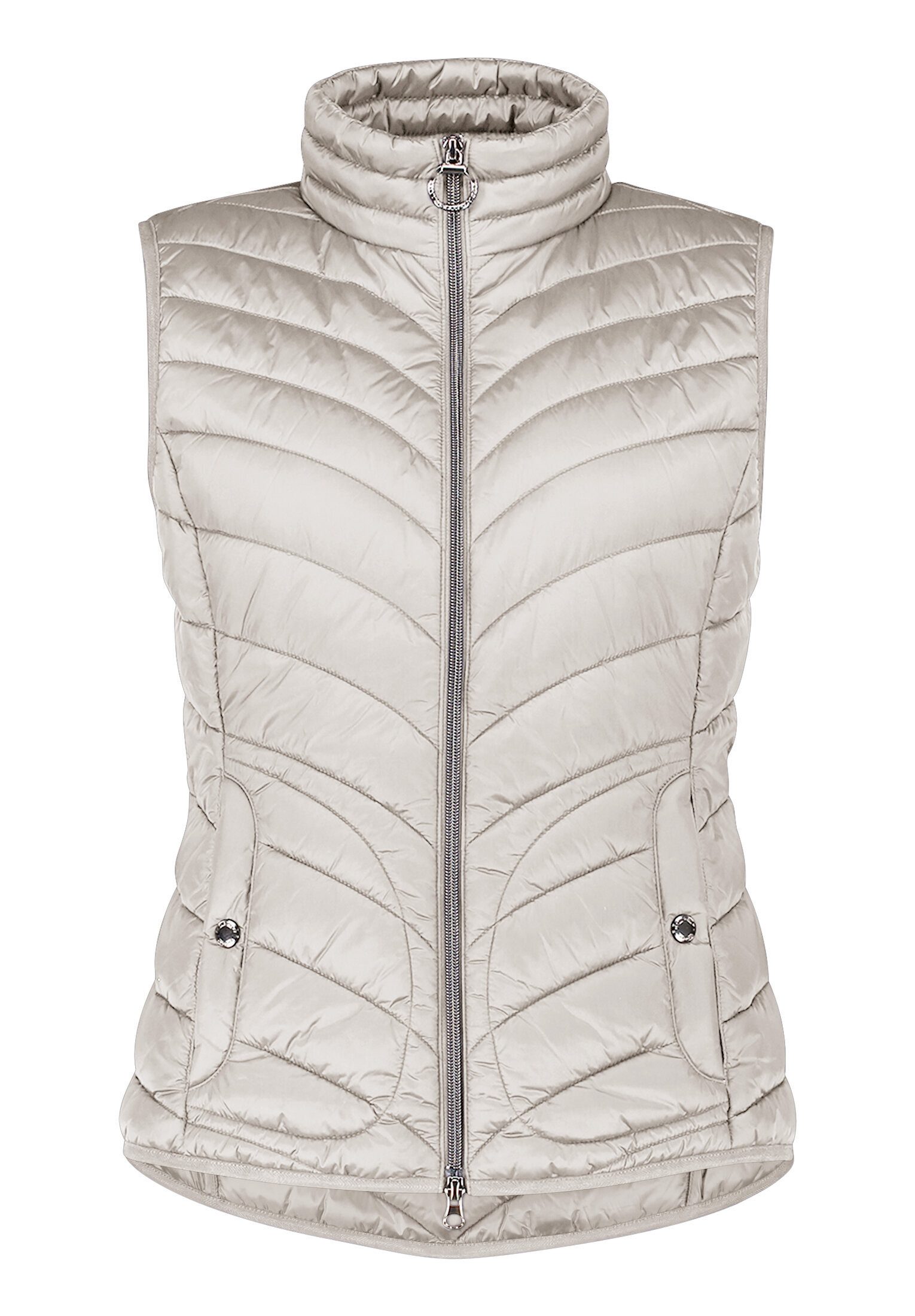 Betty Barclay Strickweste Damen mit Stehkragen