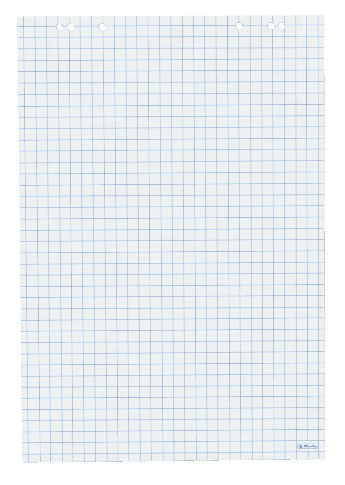 Herlitz Geschäftspapier Herlitz Flipchartblock / Größe: 68x99cm / 20 Blatt / kariert