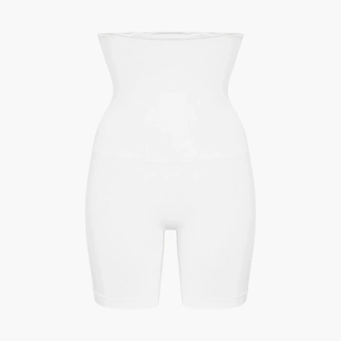 Shapingpants High Waisted Shaping Shorts-Weiß-4XL