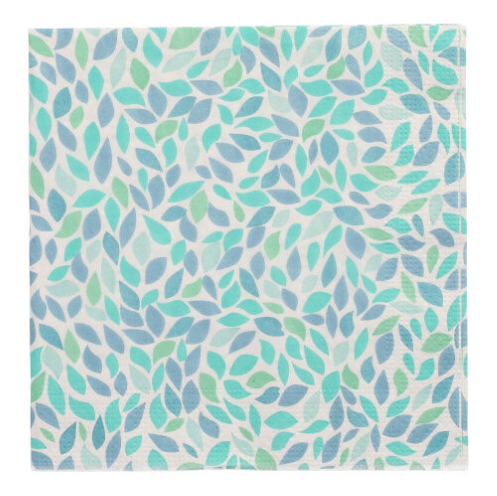 PAPSTAR Papierserviette 20 Servietten, 3-lagig 1/4-Falz 33 cm x 33 cm "Camaieu"