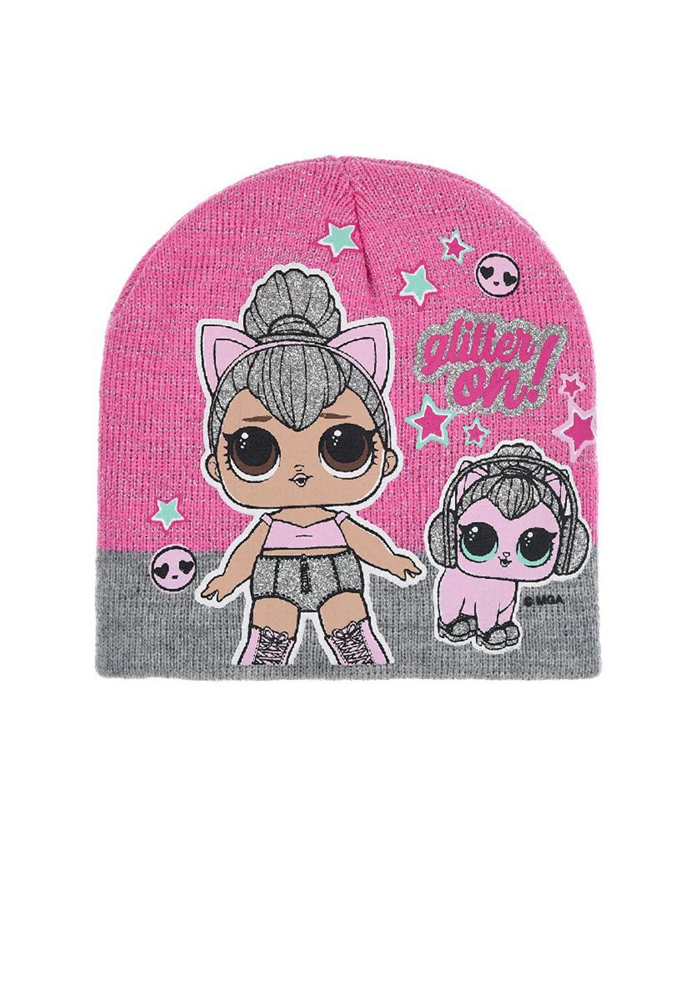 Kinder Winter-Mütze L.O.L. Beanie SURPRISE! Mädchen