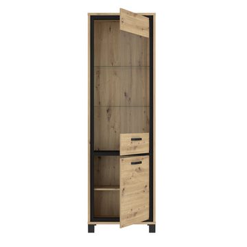 freiraum Vitrine Trondheim in Klarglas - 64,4x209x41,5cm (BxHxT)