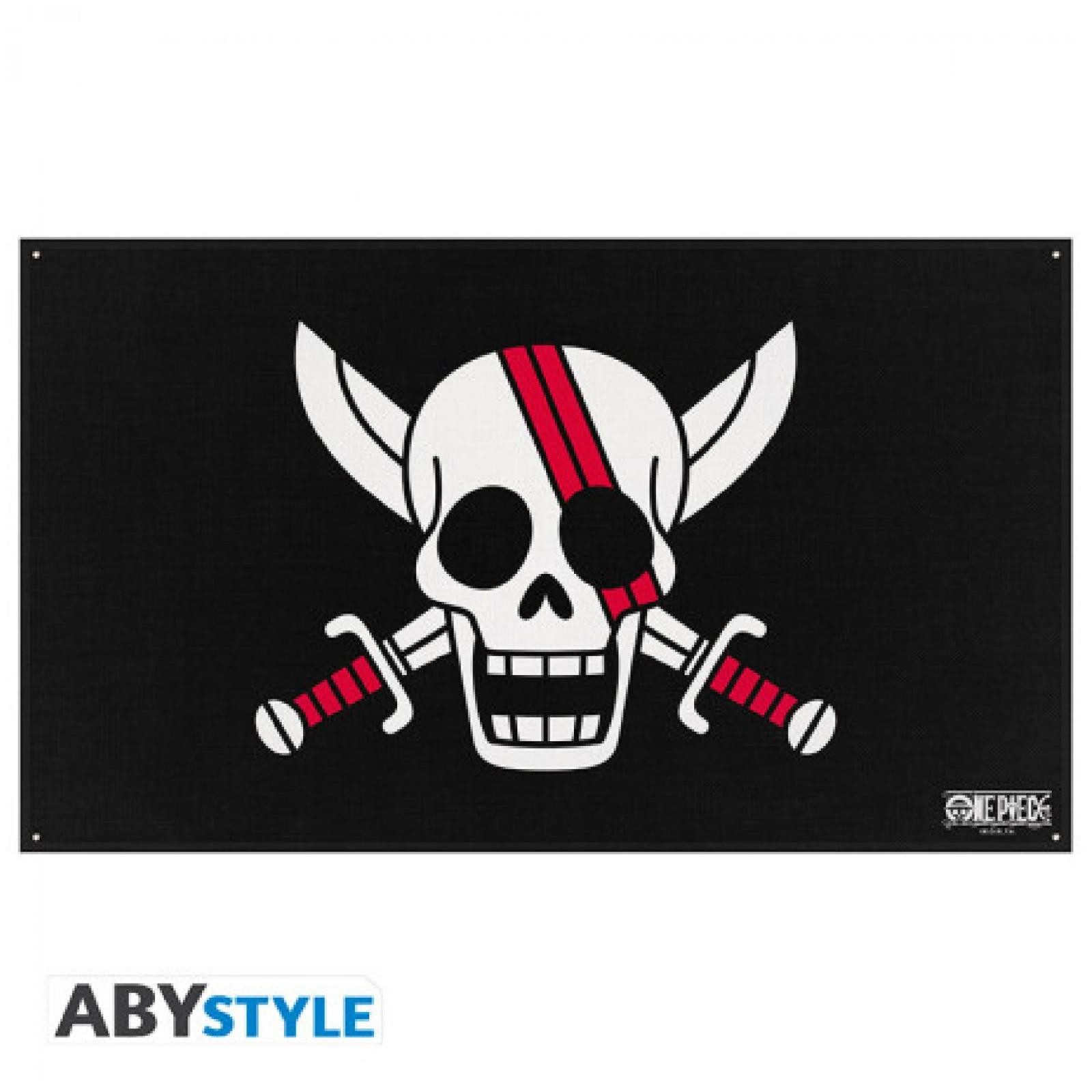 ABYstyle Flagge ONE PIECE - Flag "Red hair Pirates"