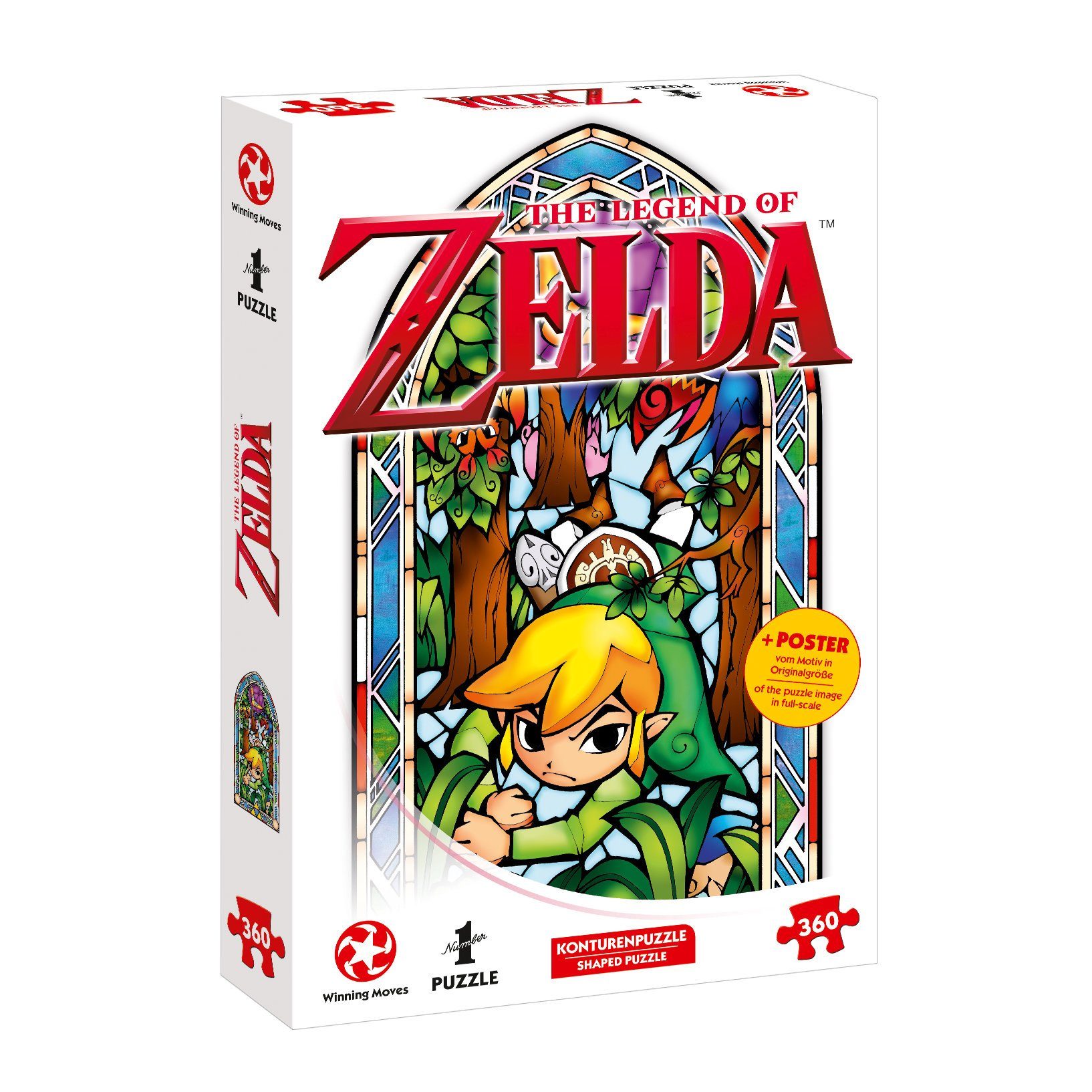 Winning Link-Boomerang Puzzle 360 360 Puzzle Teile, Zelda Moves Puzzleteile