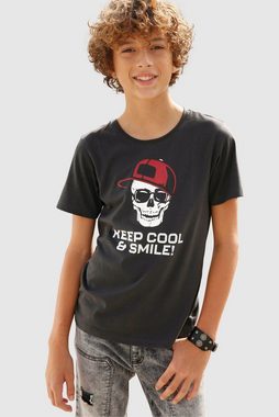 KIDSWORLD T-Shirt KEEP COOL..., Spruch