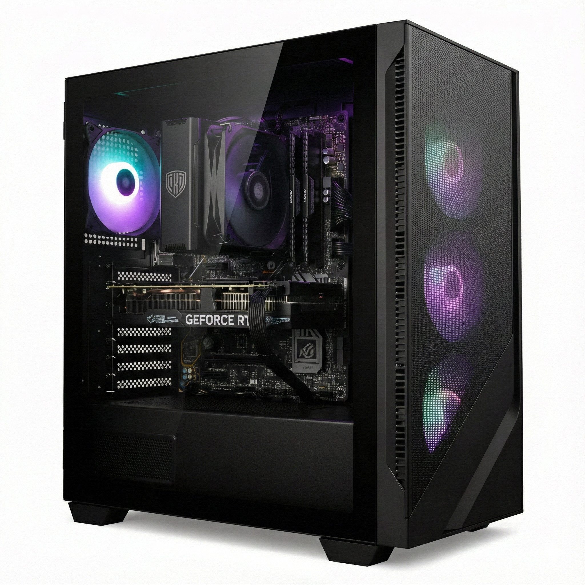 Meinpc Intel Core i9 mit GeForce RTX 5060 Gaming-PC (Intel Core i9 12900K, RTX 5060, 32 GB RAM, 1000 GB SSD, RGB Tower, Gamer, Gaming, RGB)