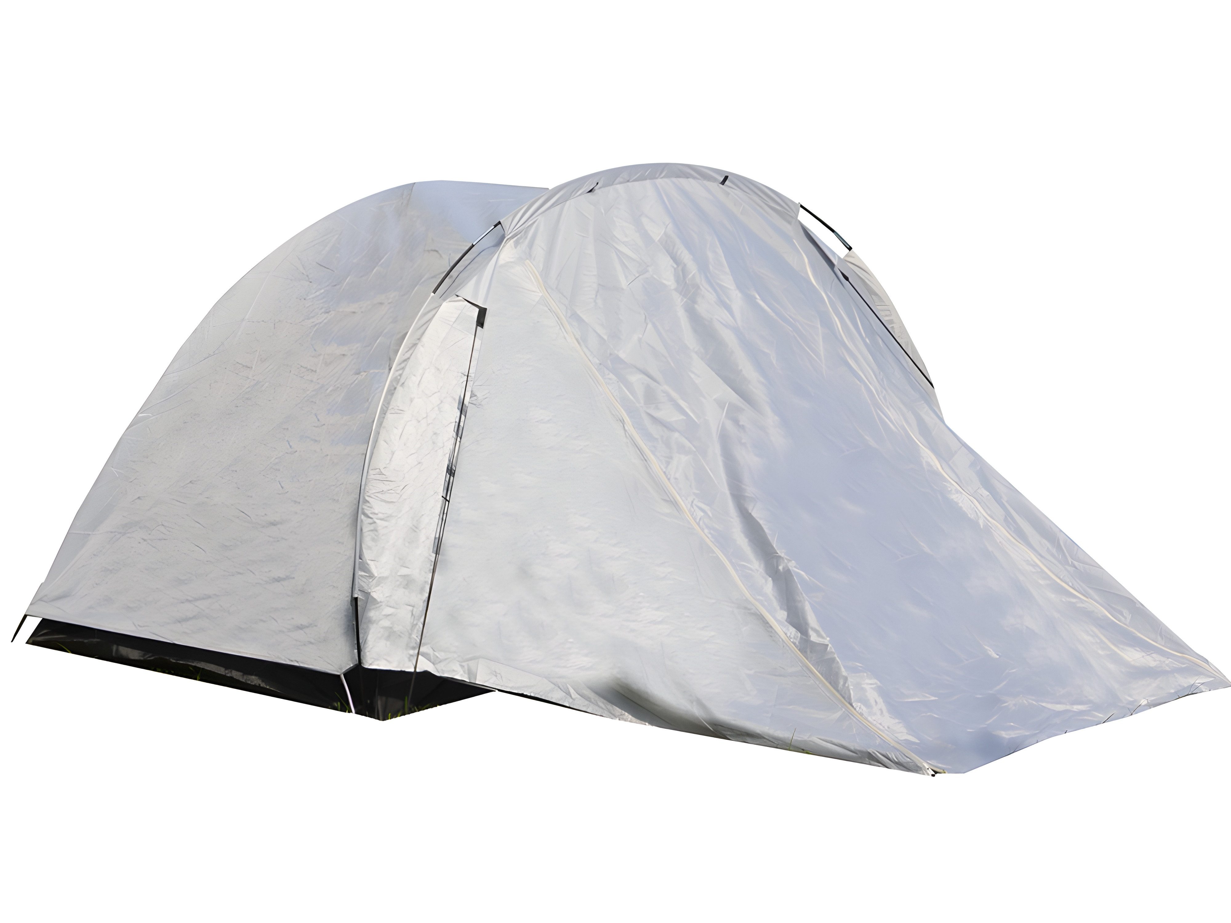 VERK GROUP Kuppelzelt Outdoor Campingzelt, Personen: 3 (Campingzelt, 5 tlg., 5-teilig), Moskitonetz und Vorzelt