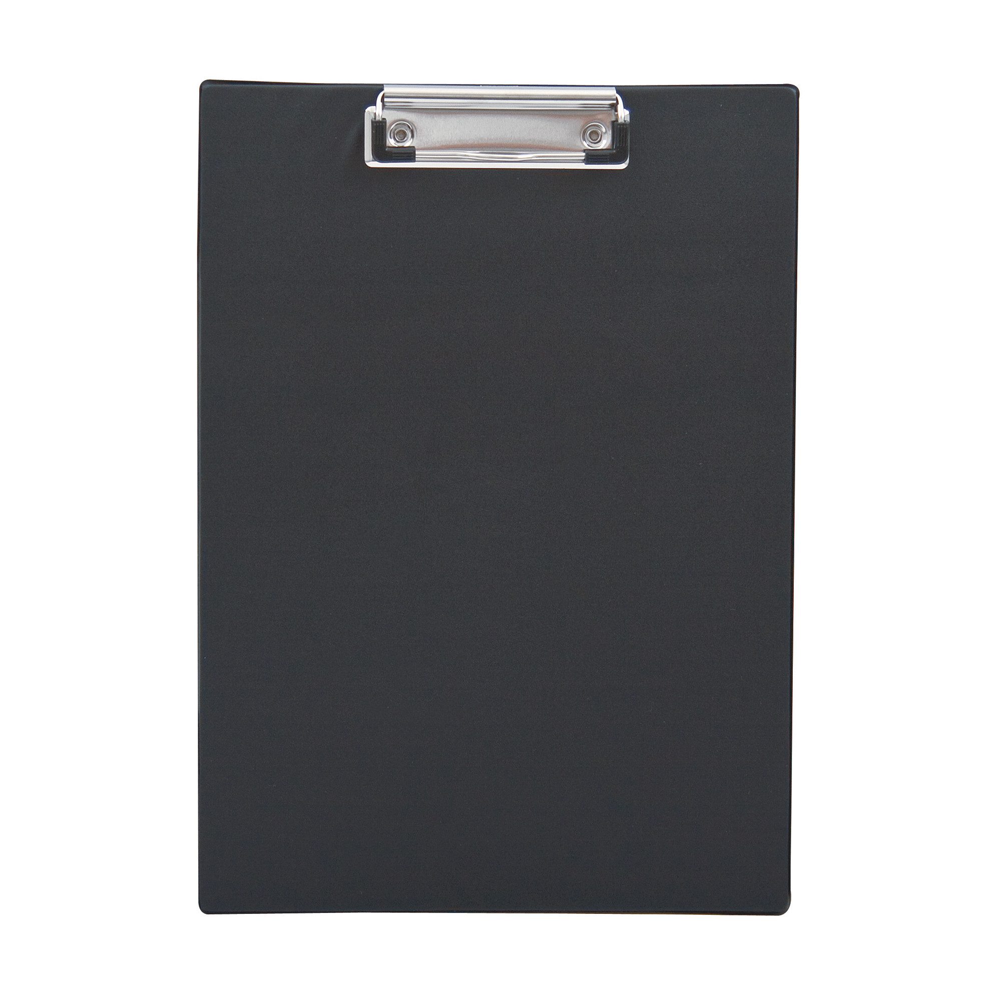 Schreibmappe Klemmbrett DIN A4 Polystyrol schwarz.