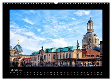 CALVENDO Wandkalender Dresden (Premium, hochwertiger DIN A2 Wandkalender 2023, Kunstdruck in Hochglanz)