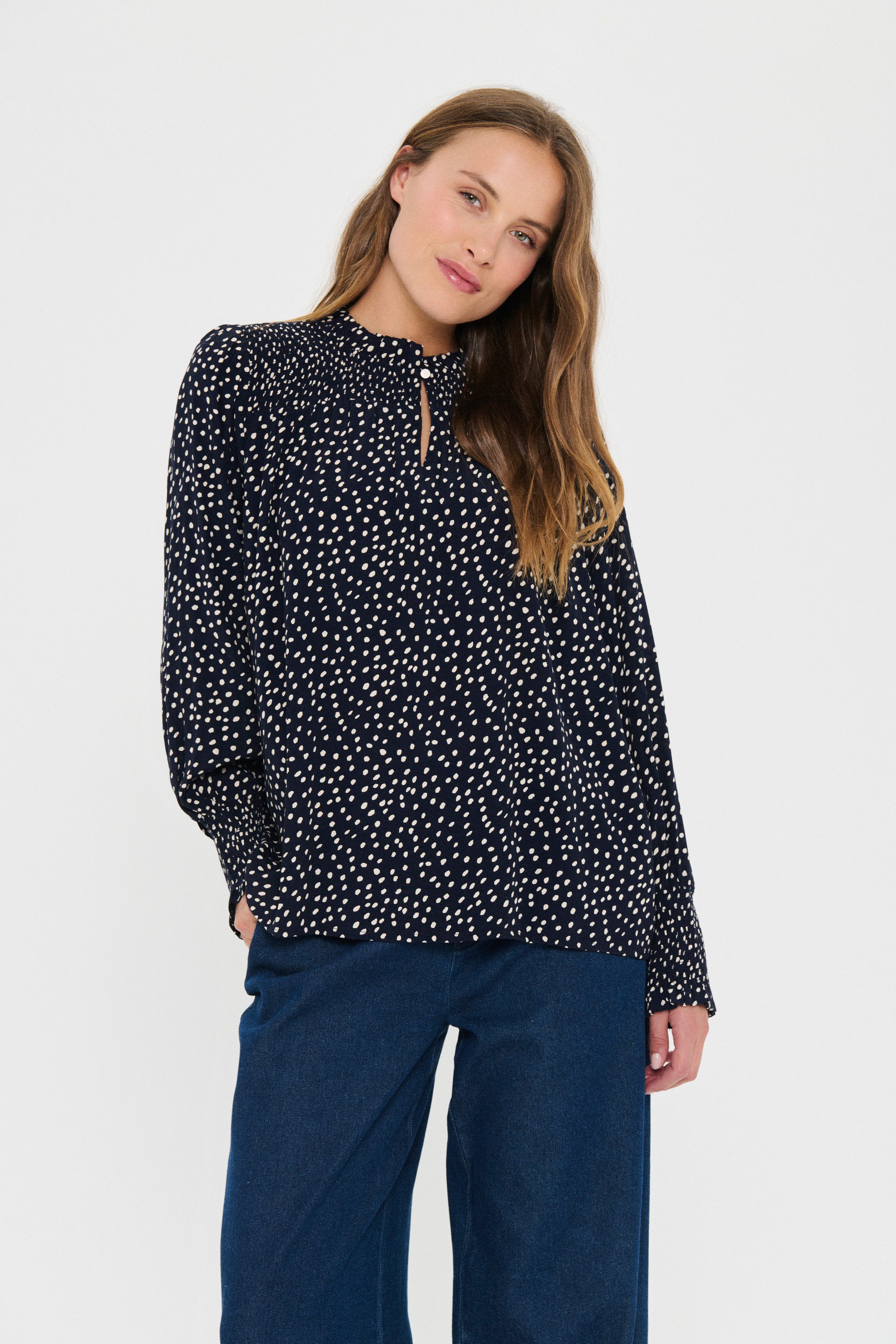 Saint Tropez Langarmbluse MalikaSZ Blouse
