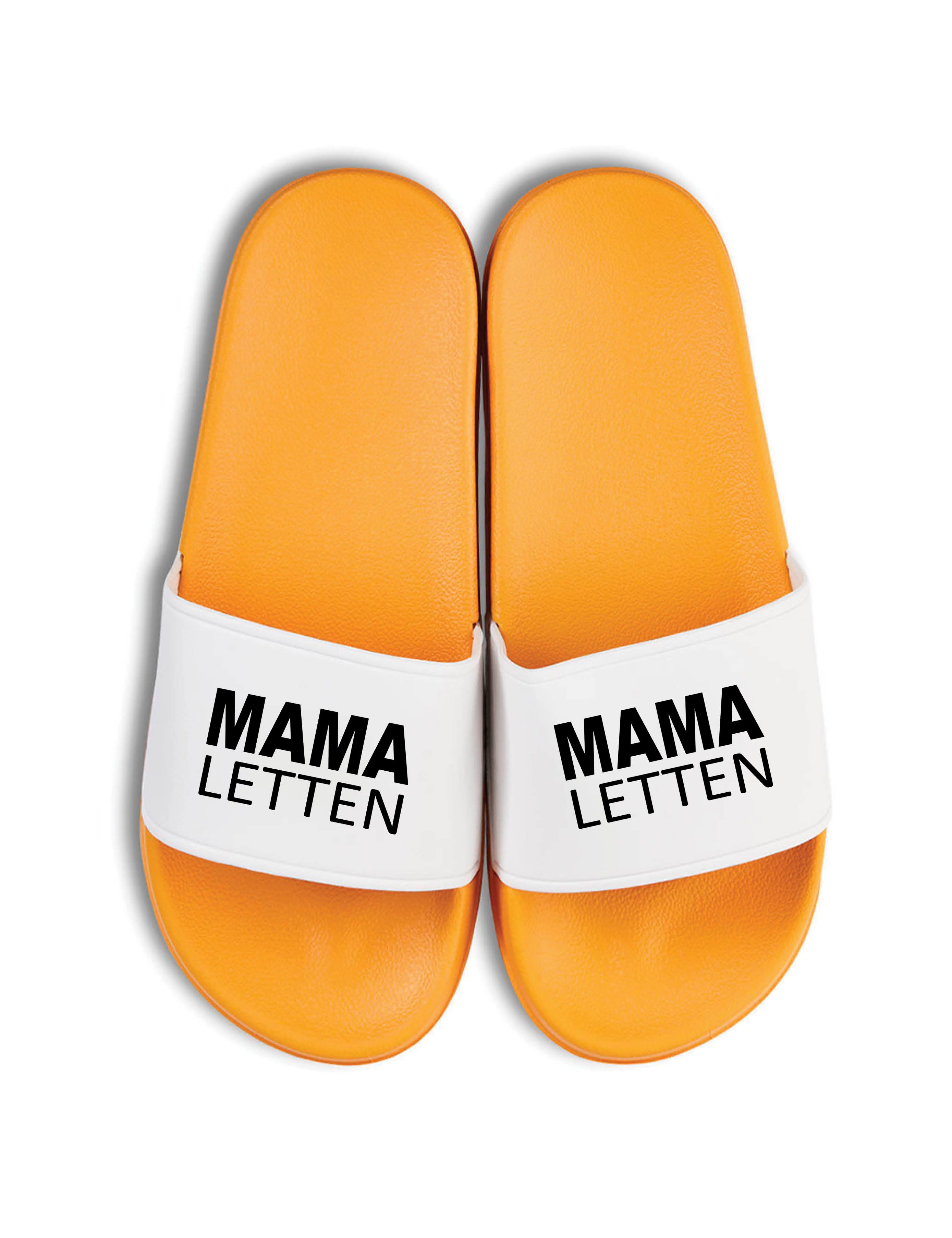 Youth Designz Damen Тапочки "Mama Letten" Fun-Print lustig Geschenk Statement Badeschuh mit witzigen stylischen Aufdruck für Männer