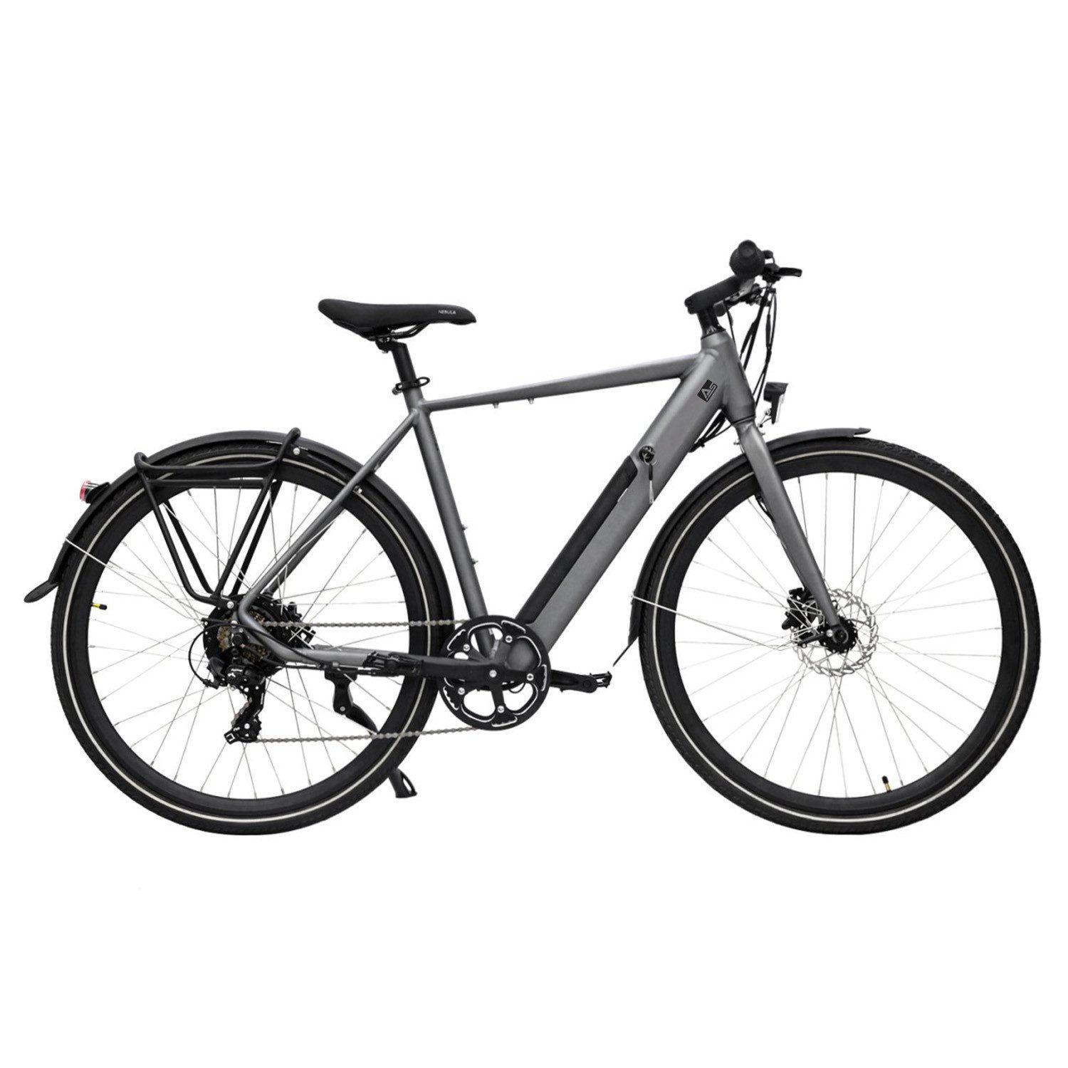 AsVIVA E-Bike Cityrad BC1-C Elektrofahrrad 28 Zoll, 7 Gang Shimano Shimano Tourney / SIS RevoShift Schaltwerk, Kettenschaltung, Heckmotor, 378 Wh, 250W Bafang-Motor, Samsung-Akku