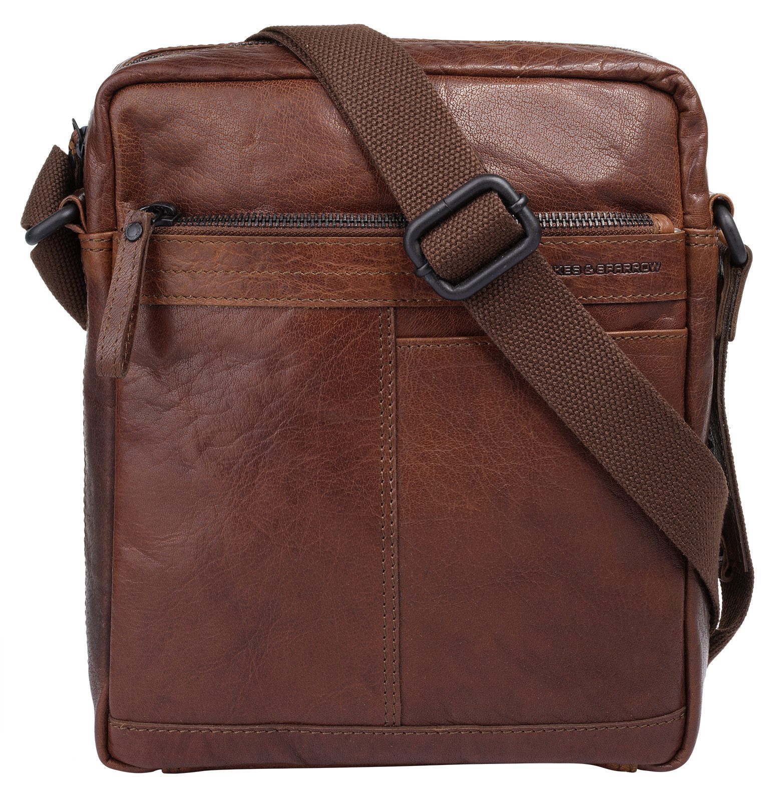 Spikes & Sparrow Umhängetasche, echt Leder