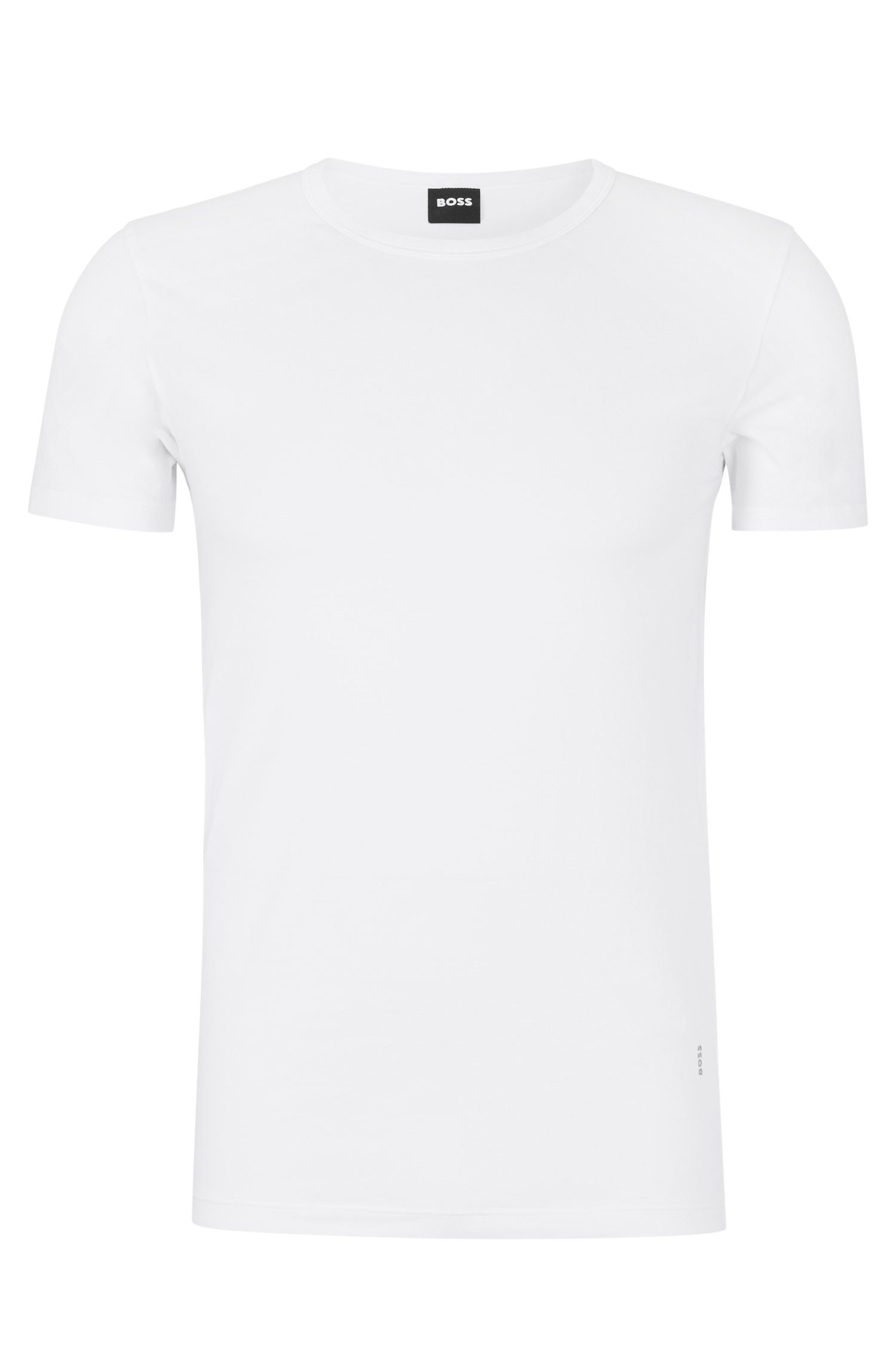 BOSS T-Shirt (Packung, 2-tlg) weiß