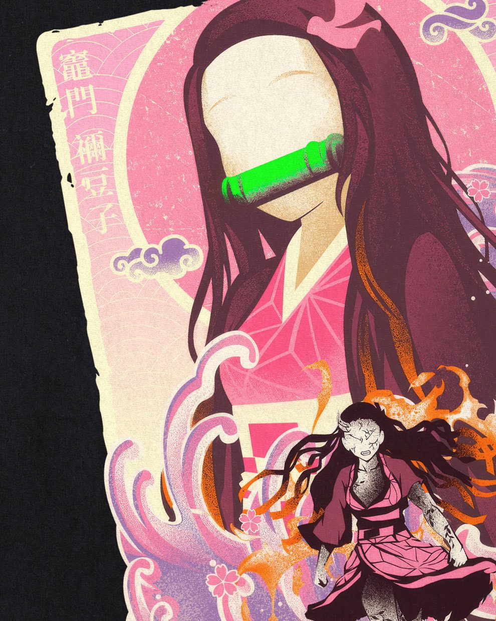 style3 T-Shirt demon slayer kimetsu yaiba tanjiro nezuko zenitsu inosuke hashira dvd
