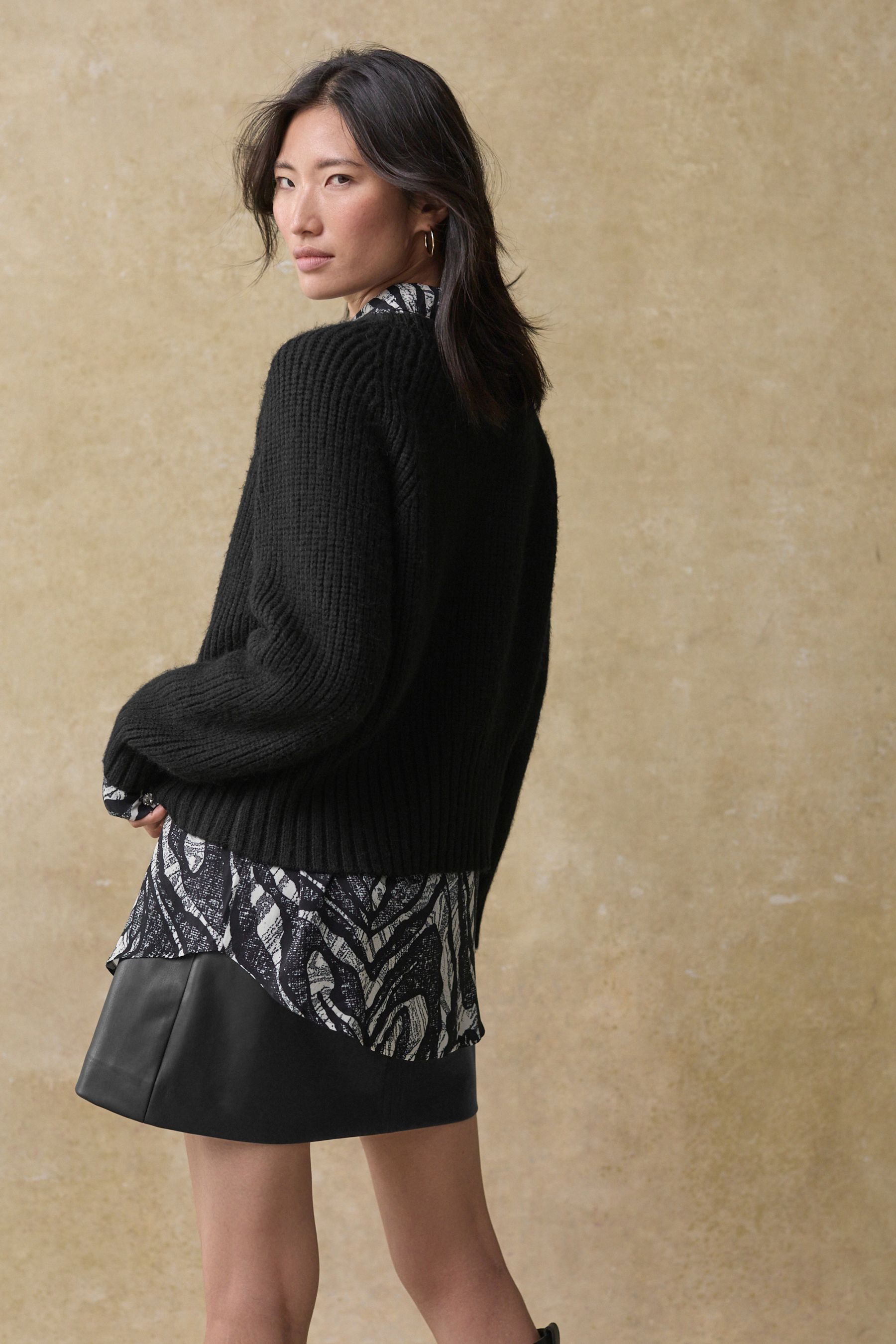 Next 2-in-1-Pullover Strickpullover mit Hemdlage und Kragen (2-tlg) günstig online kaufen