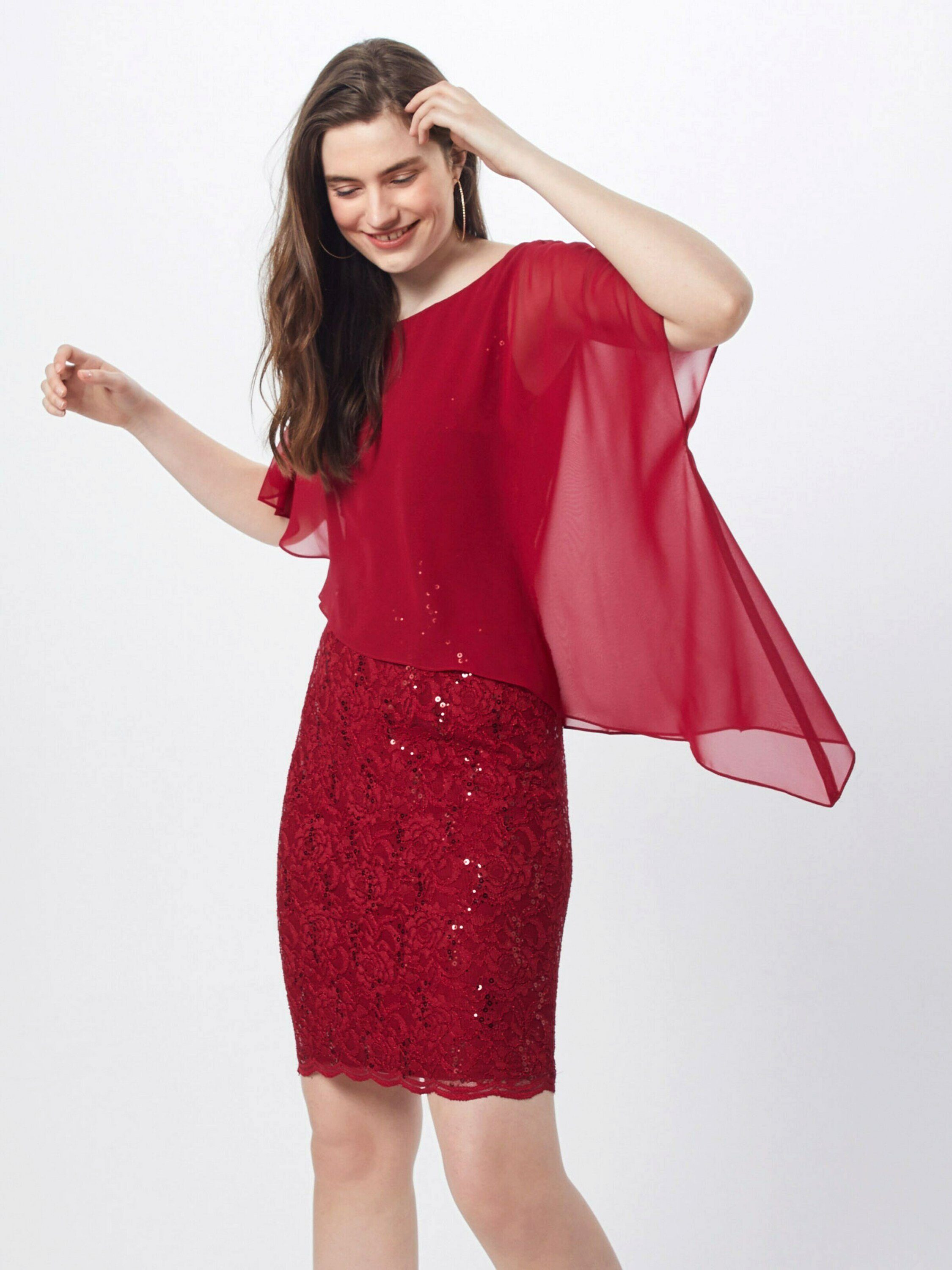 SWING Spitzenkleid (1-tlg) Spitze