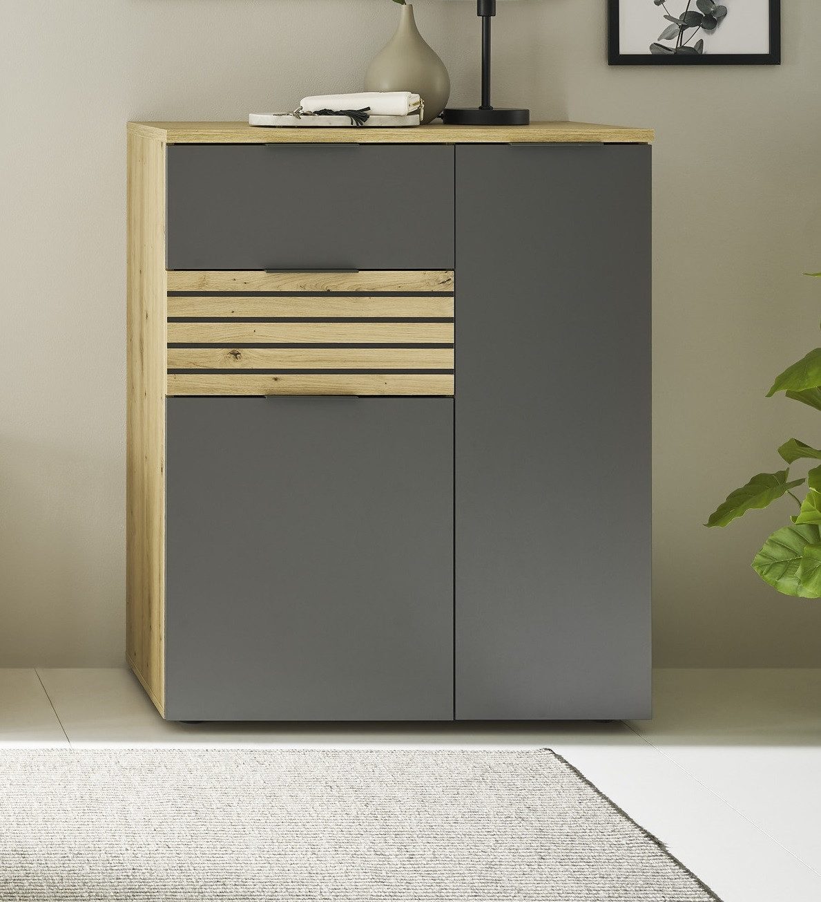 PREISBRECHER Schuhschrank Melisande 85 x 103 x 38 cm (B/H/T)