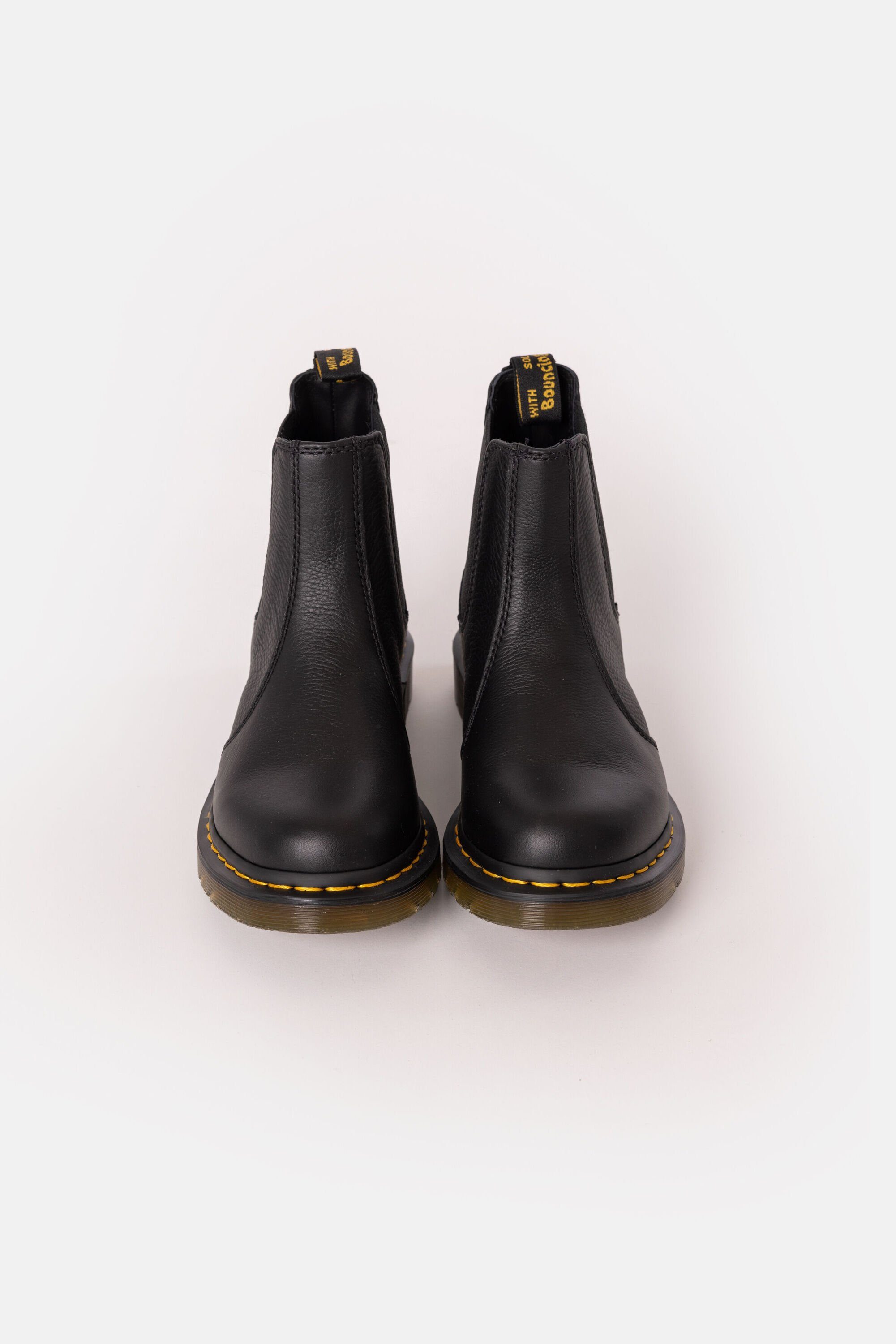 Schwarz DR. Virginia mit Chelseaboots 2976 MARTENS (2-tlg) Fersenschlaufe