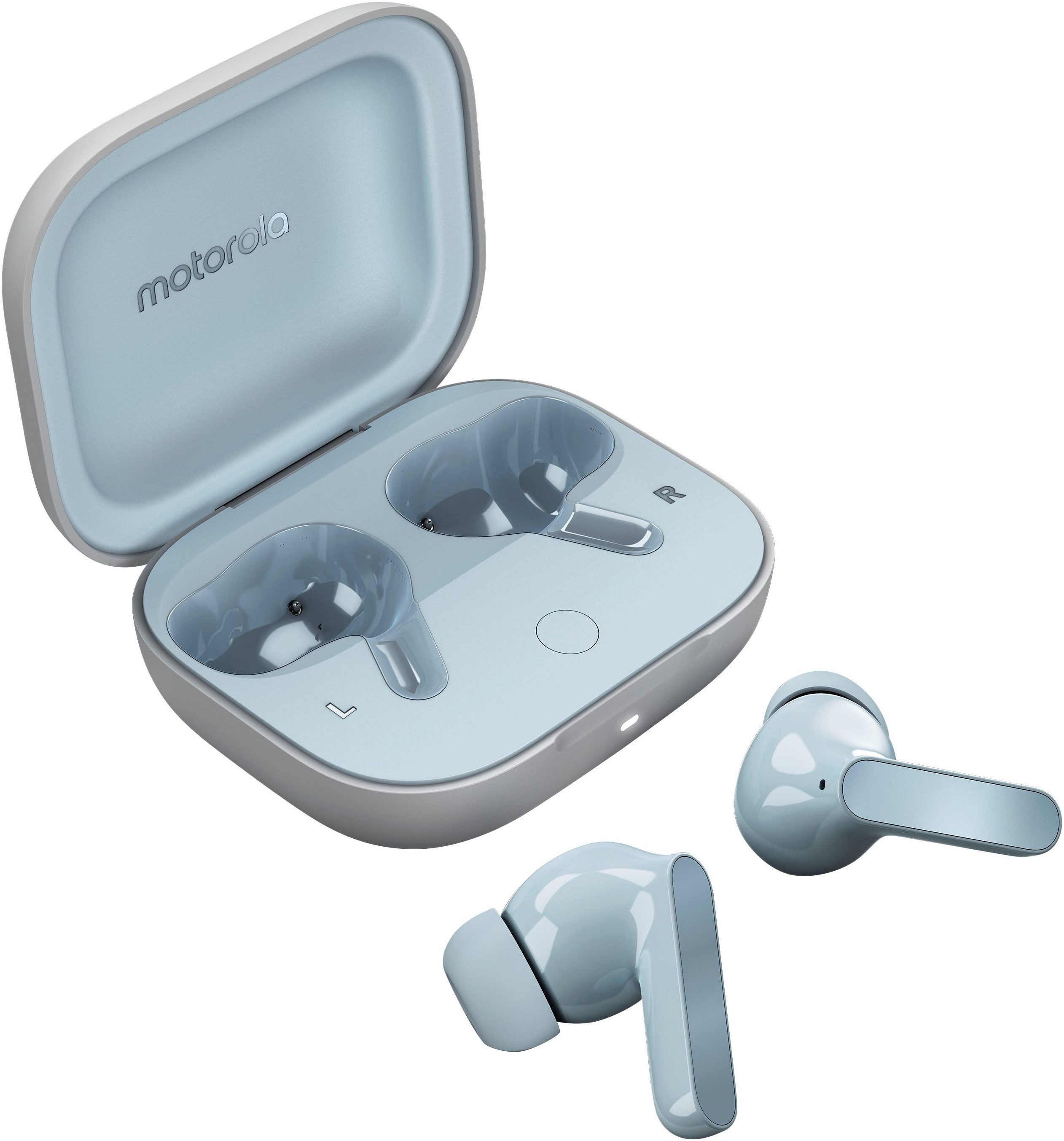 Motorola moto buds Bluetooth-Kopfhörer (Active Noise Cancelling (ANC), Rauschunterdrückung, Transparenzmodus, Bluetooth)