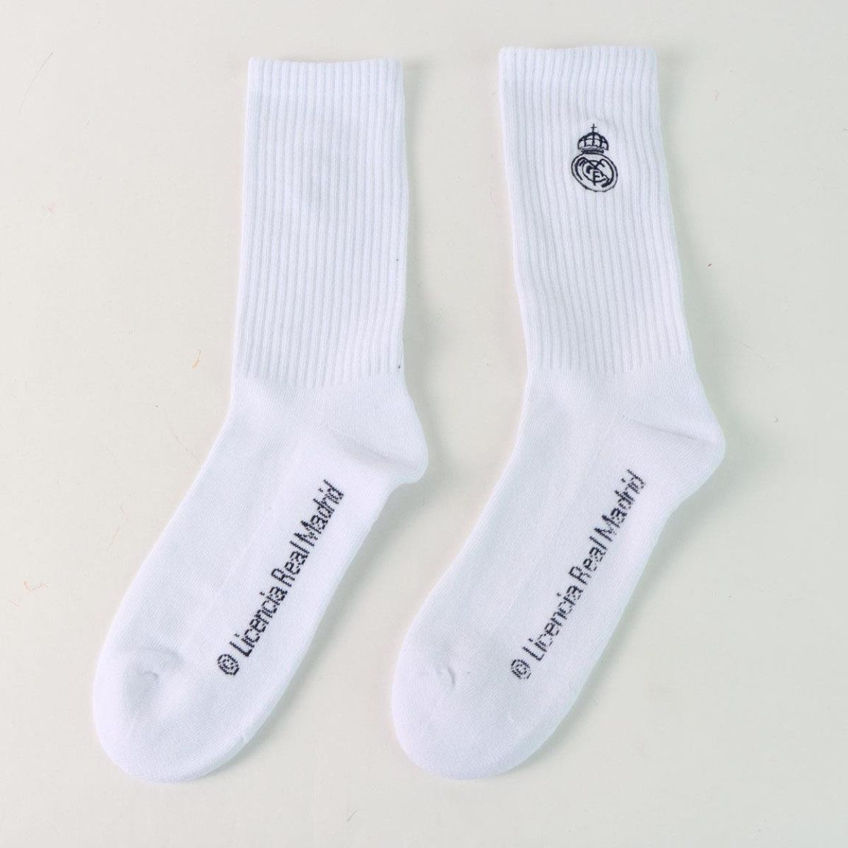 Real Madrid Socken Herren Socken 3er Pack Baumwollsocken Freizeit Lifestyle – Bild 4 von 5