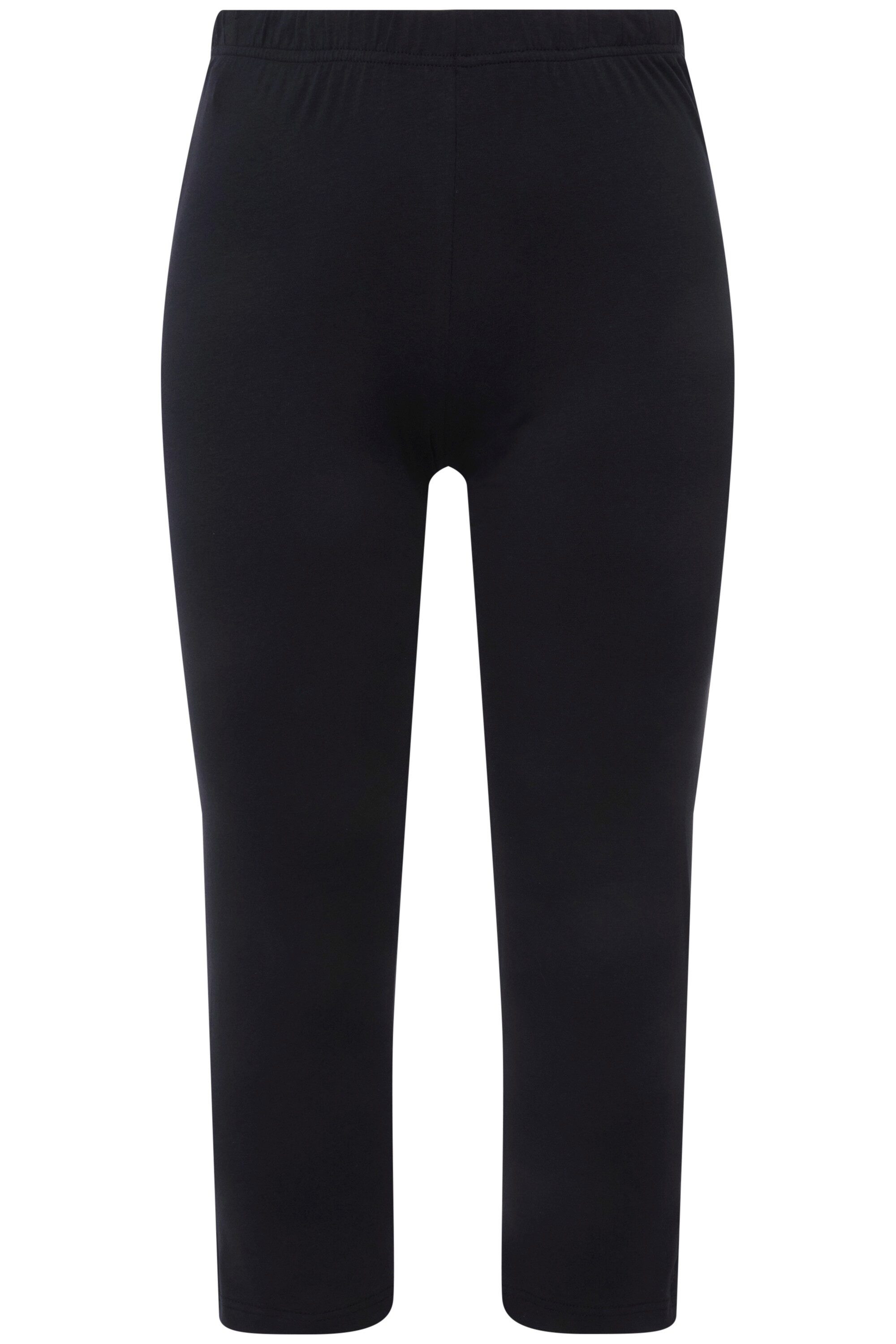 Ulla Popken Funktionshose Caprihose 7/8-Länge Elastikbund günstig online kaufen