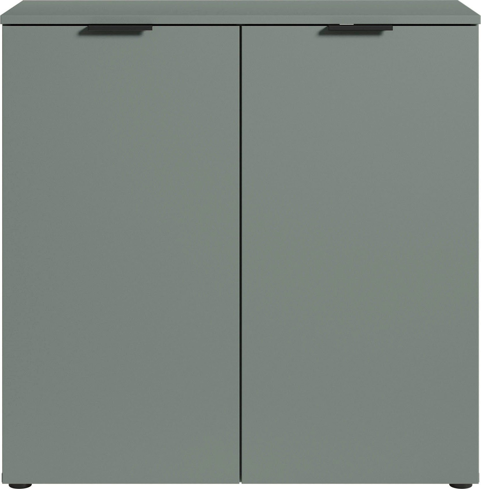 HBZ Sideboard Linz Kommode, BxHxT 90x90x40cm (1 St), Breite 90cm,Lip-Griff,Melaminbeschichtung