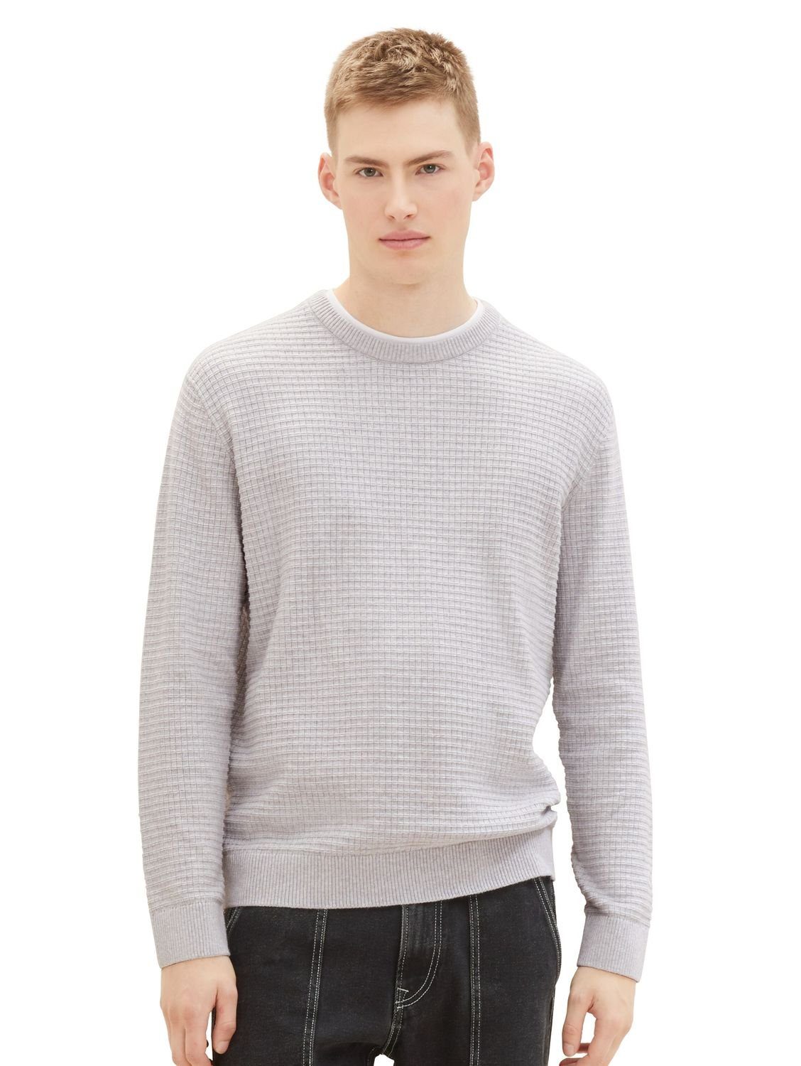 Strickpullover STRUCTURED DOUBLELAYER