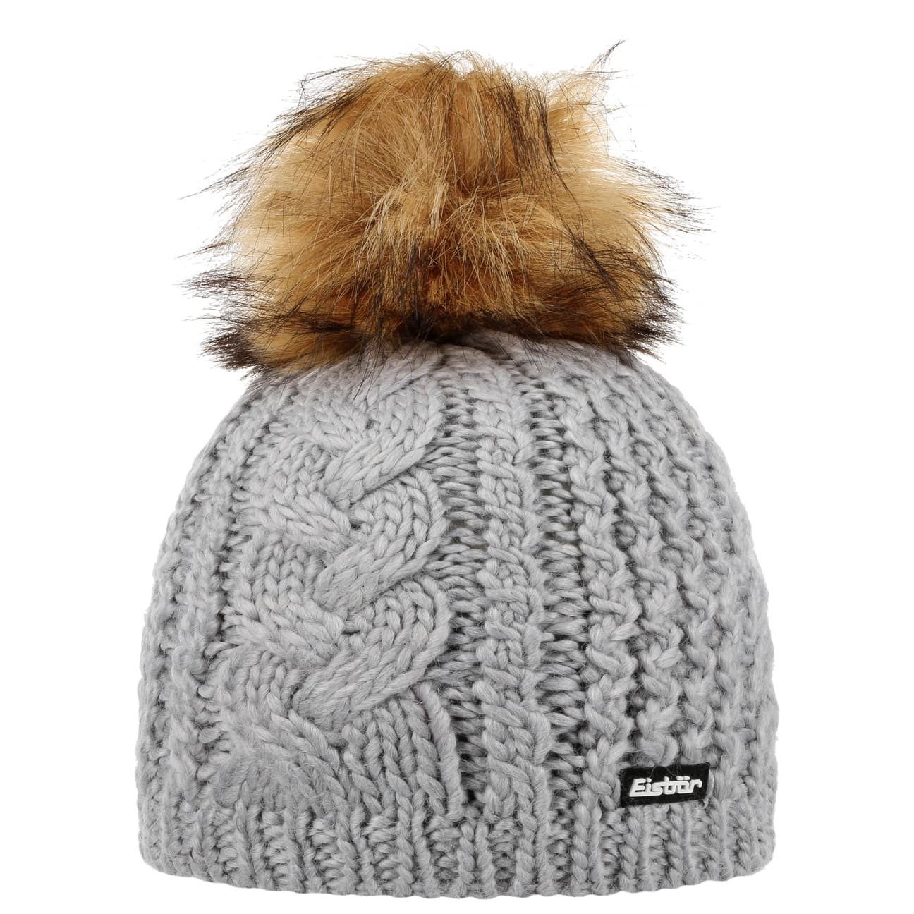 Eisbär Strickmütze (1-St) Beanie mit Futter