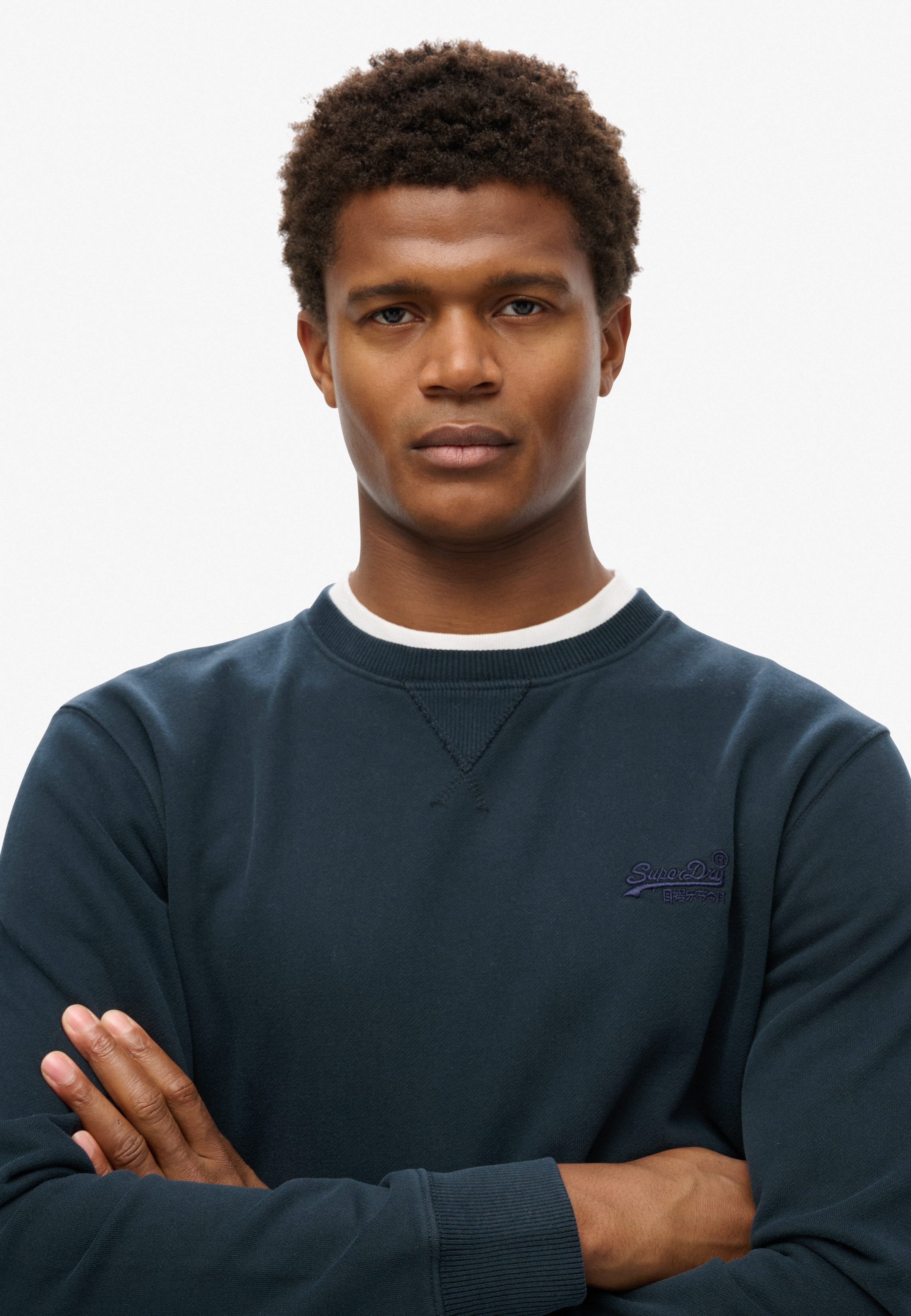 Superdry Sweatshirt ESSENTIAL LOGO CREW SWEATSHIRT günstig online kaufen